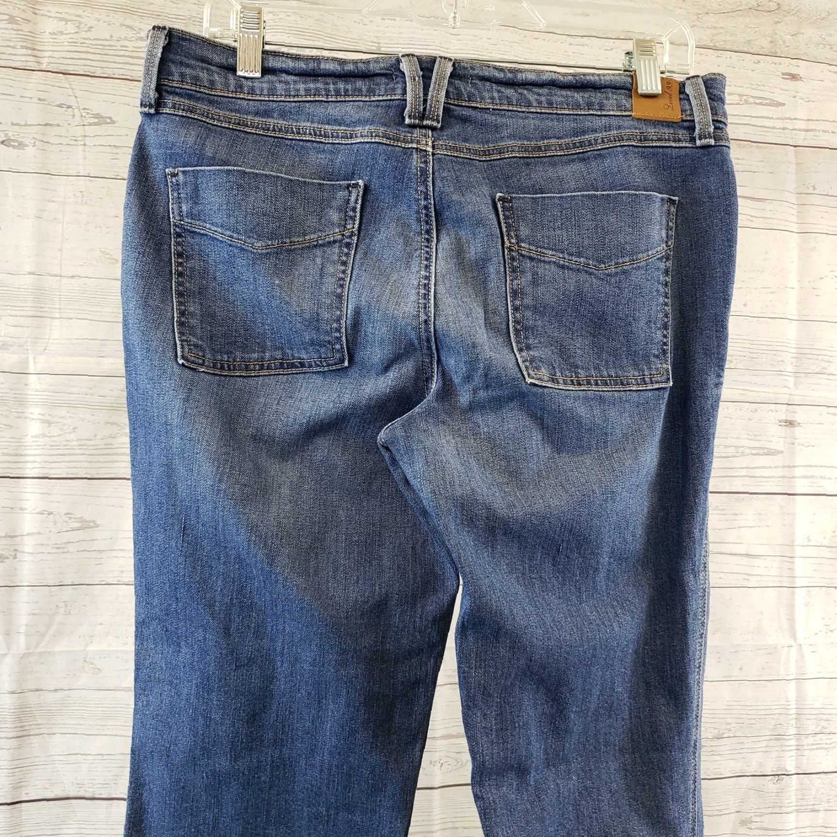 Vintage VINTAGE Level 99 Womens Becky Cropped Trouser Jeans Sz 29 Kallista Wash Mid Rise Size 29" - 5 Thumbnail