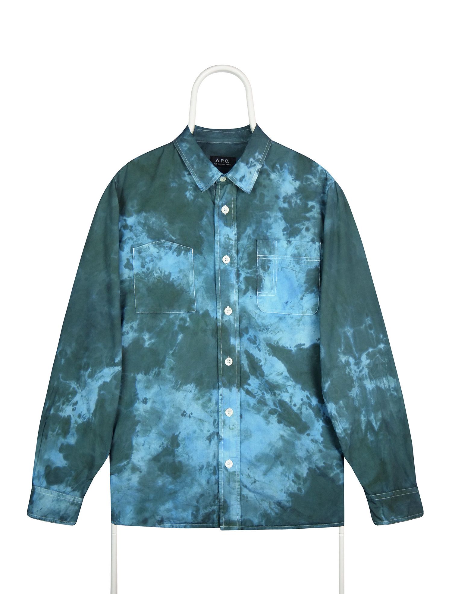 A.P.C. A.P.C. color dye shirt Size US M / EU 48-50 / 2 - 2 Thumbnail