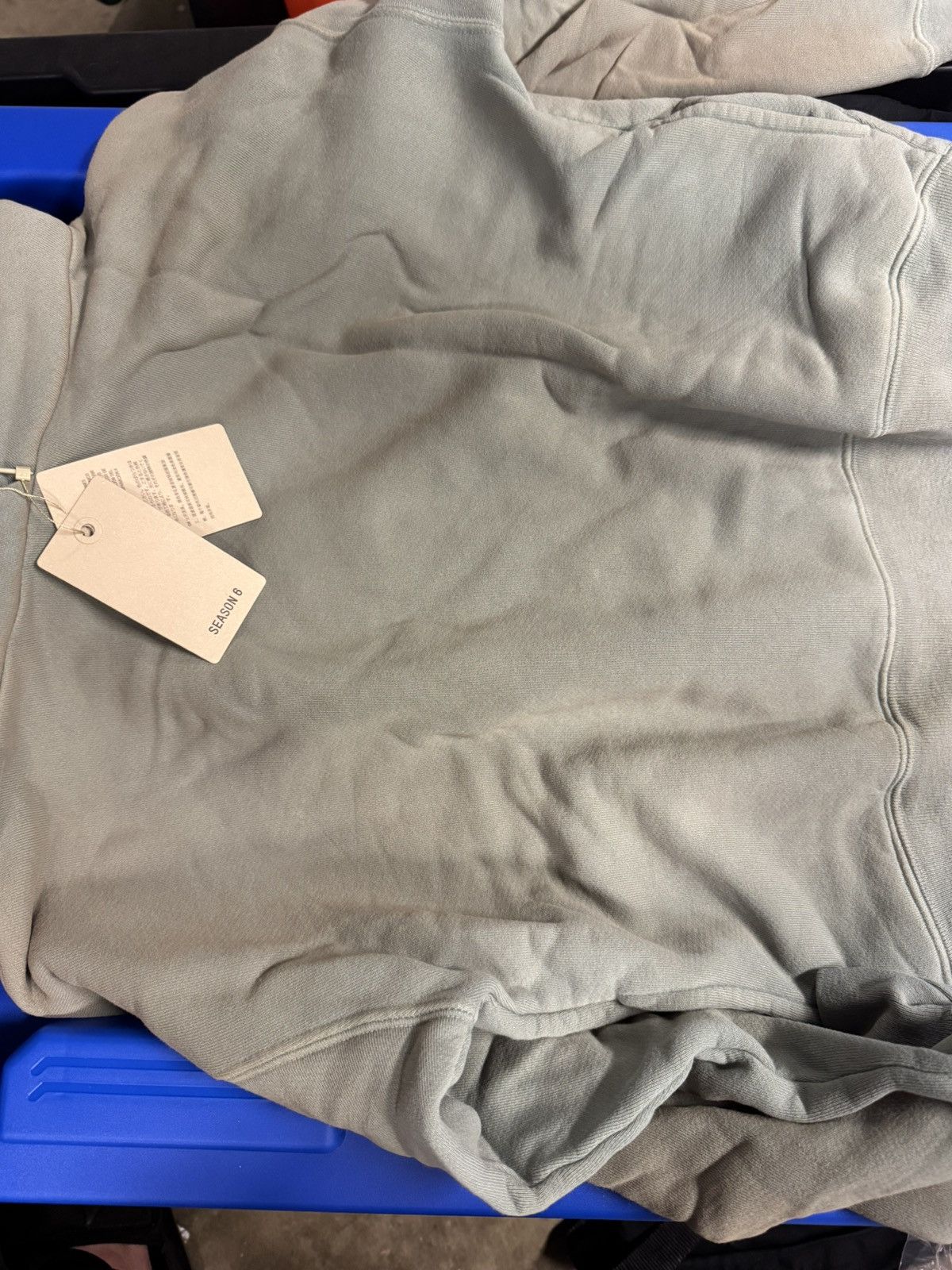 Yeezy Yeezy Season 6 Glacier Hoodie Size XS - Rare Size US XS / EU 42 / 0 - 9 Thumbnail