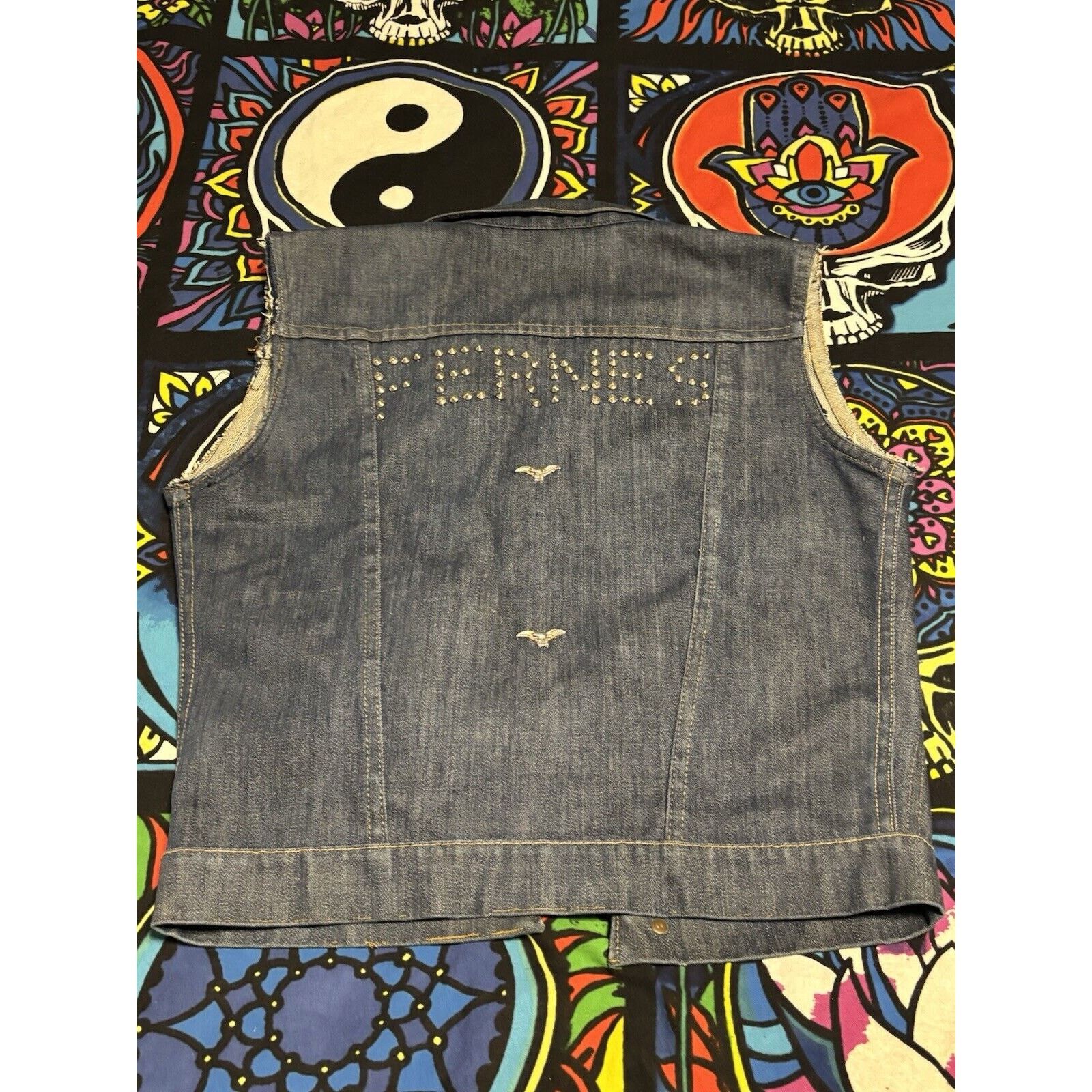 Other Vintage 1960s denim fernes button up vest the putton shop 16 Size US XL / EU 56 / 4 - 2 Thumbnail