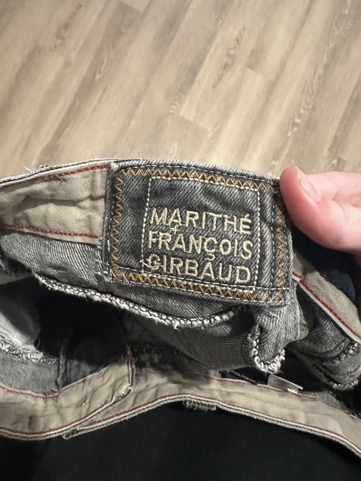 Marithe + Francois Girbaud Marithé + François Girbaud Shuttle Cargo Denim Jeans Size 32 Size US 32 / EU 48 - 6 Thumbnail