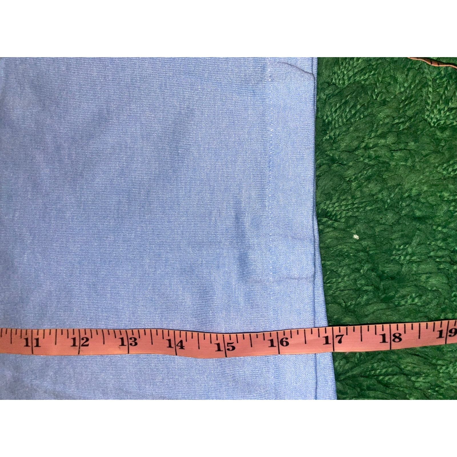 Other Women's Sportswear Light Blue Crop Top Blank Shirt Tee XS Size XS / US 0-2 / IT 36-38 - 8 Thumbnail