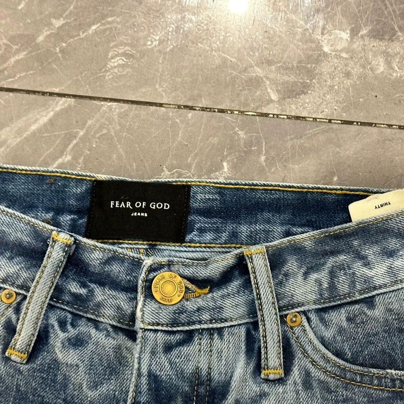Fear of God Fear of God Water ripple jeans Size US 30 / EU 46 - 3 Thumbnail