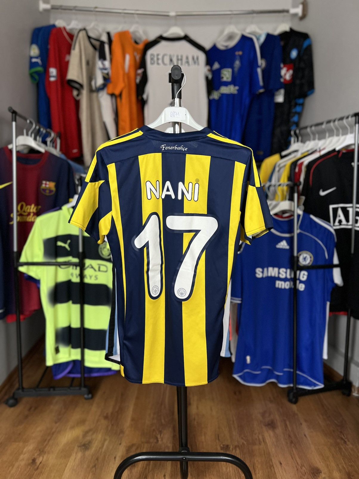 Adidas Soccer Jersey Adidas Fenerbahçe 2015/16 Nani #17 Size US S / EU 44-46 / 1 - 1 Thumbnail