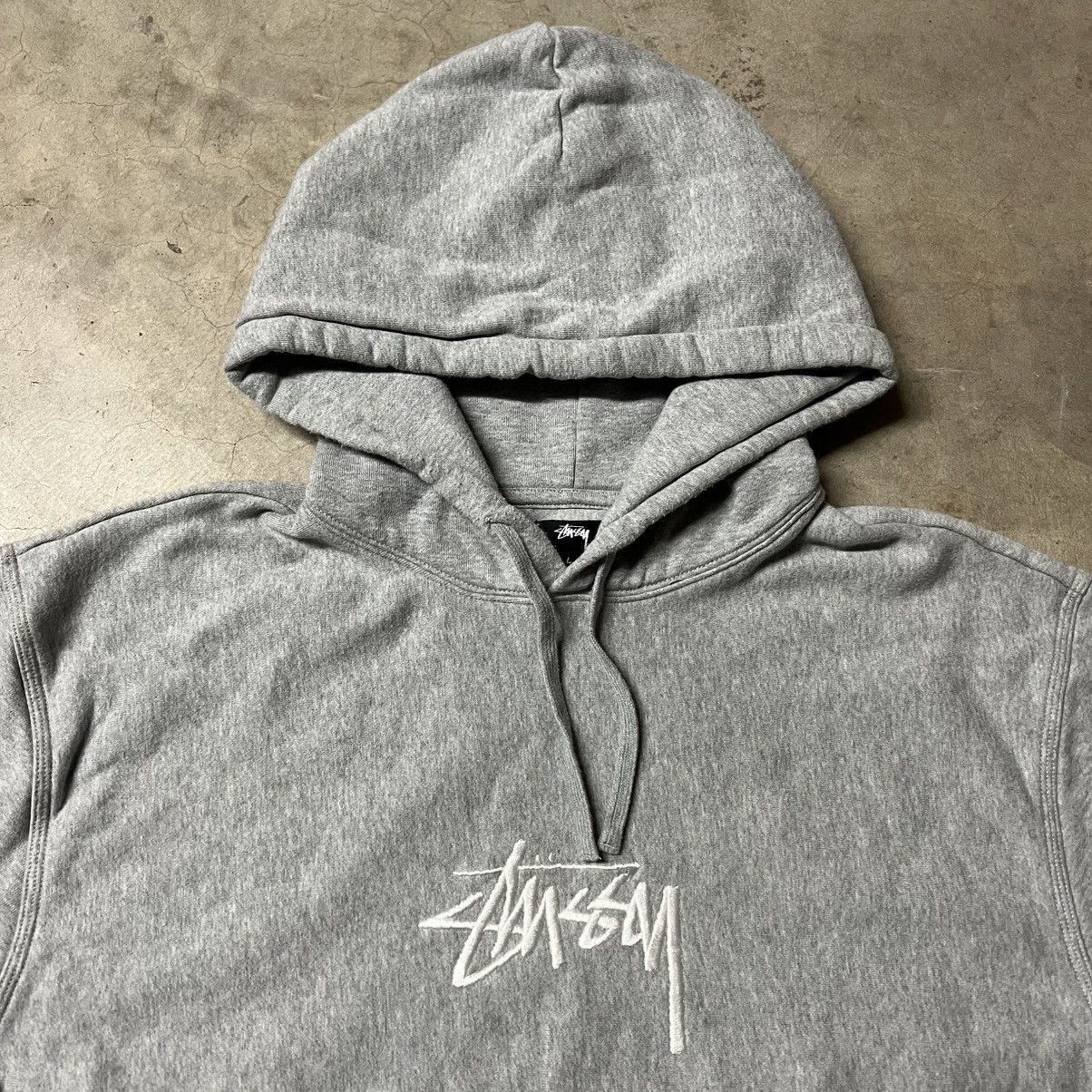 Hypebeast × Stussy Stussy Streetwear Embroidered Logo Pull-Over Hoodie Sweater Size US L / EU 52-54 / 3 - 2 Thumbnail