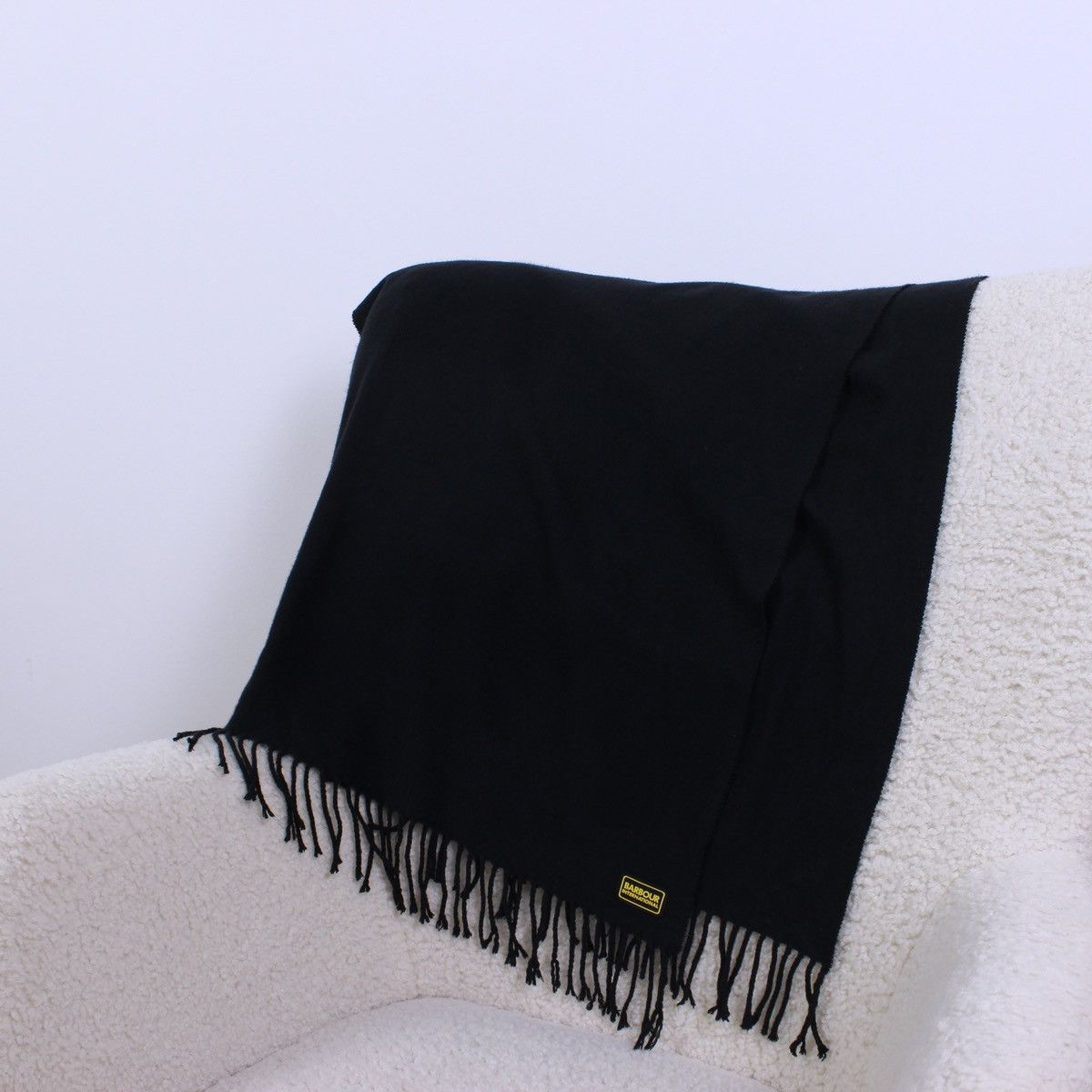 Barbour × Vintage Barbour International Wool Scarf Size ONE SIZE - 1 Thumbnail