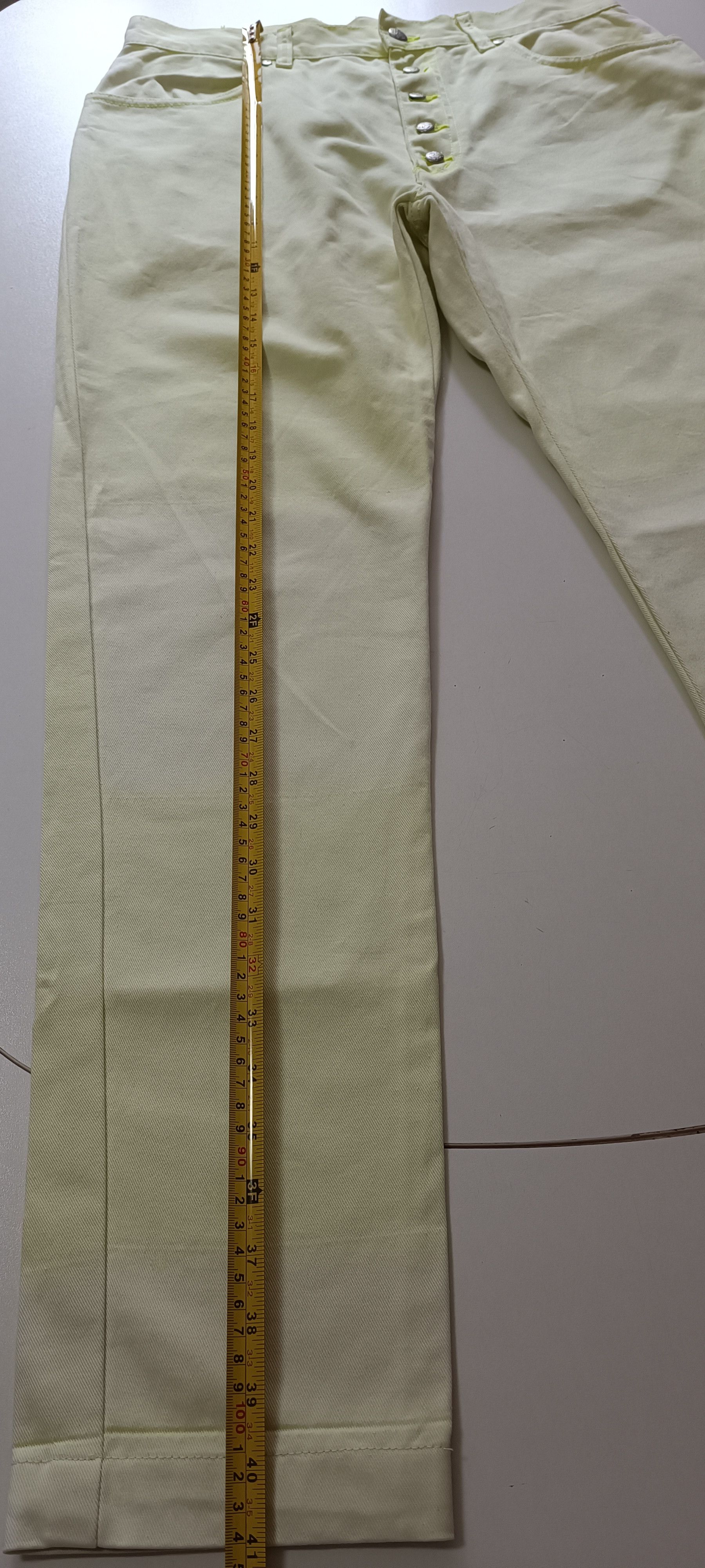 Jean Paul Gaultier Vintage - JPG Jeans Uomo - Fluor yellow pants Size US 30 / EU 46 - 25 Thumbnail