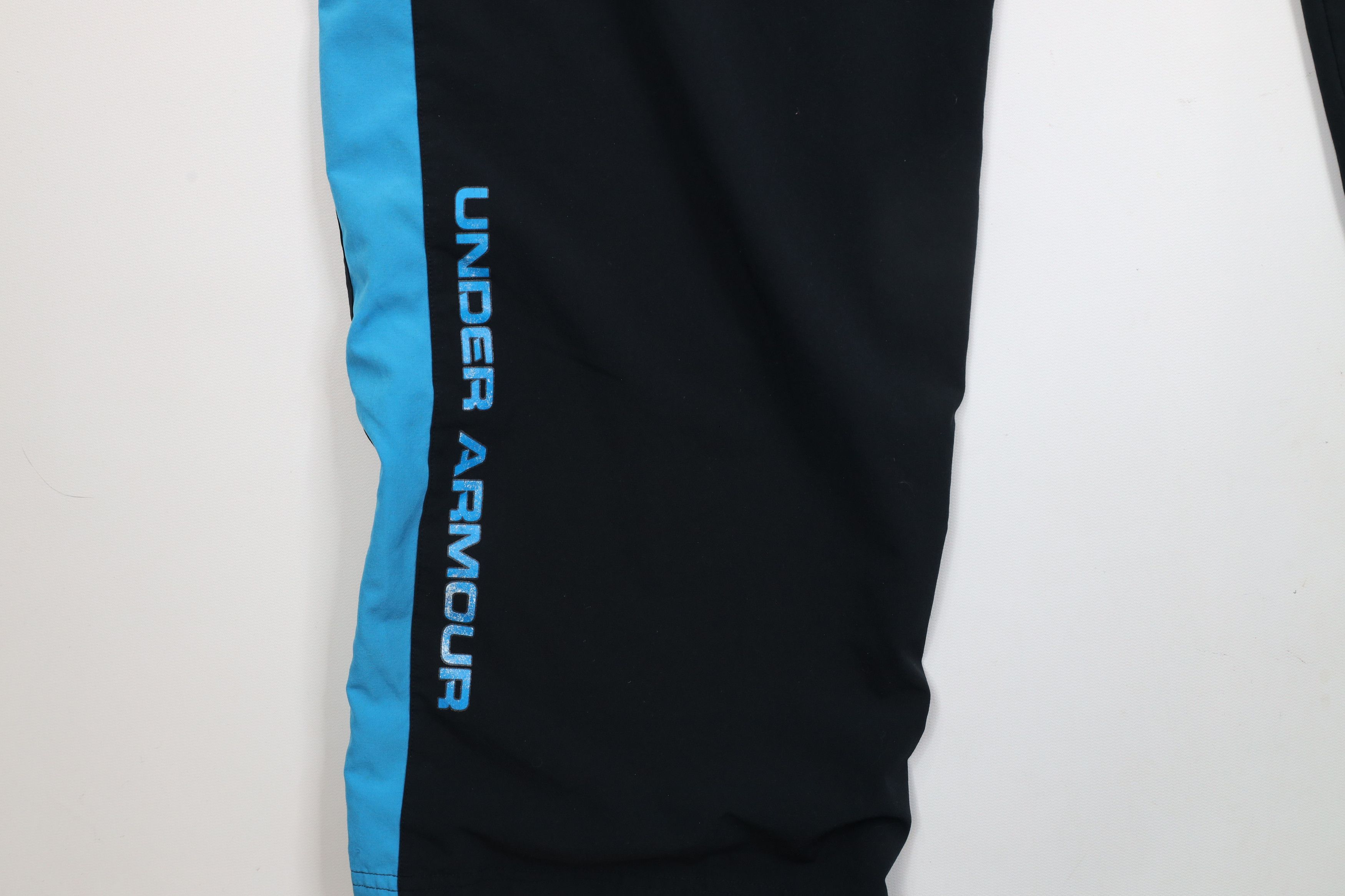 Under Armour × Vintage Under Armour Spell Out Loose Fit Wide Leg Pants Black Size US 40 / EU 56 - 5 Thumbnail