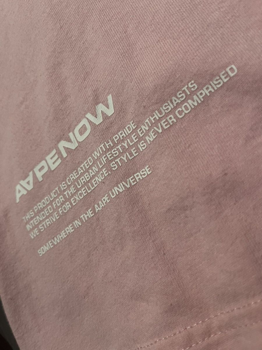 Bape Bape AAPE Shirt Pink Size US L / EU 52-54 / 3 - 3 Thumbnail