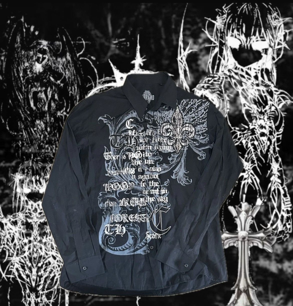 Affliction T-shirt Y2K Affliction Swagger Alternative Style Size US M / EU 48-50 / 2 - 1 Preview