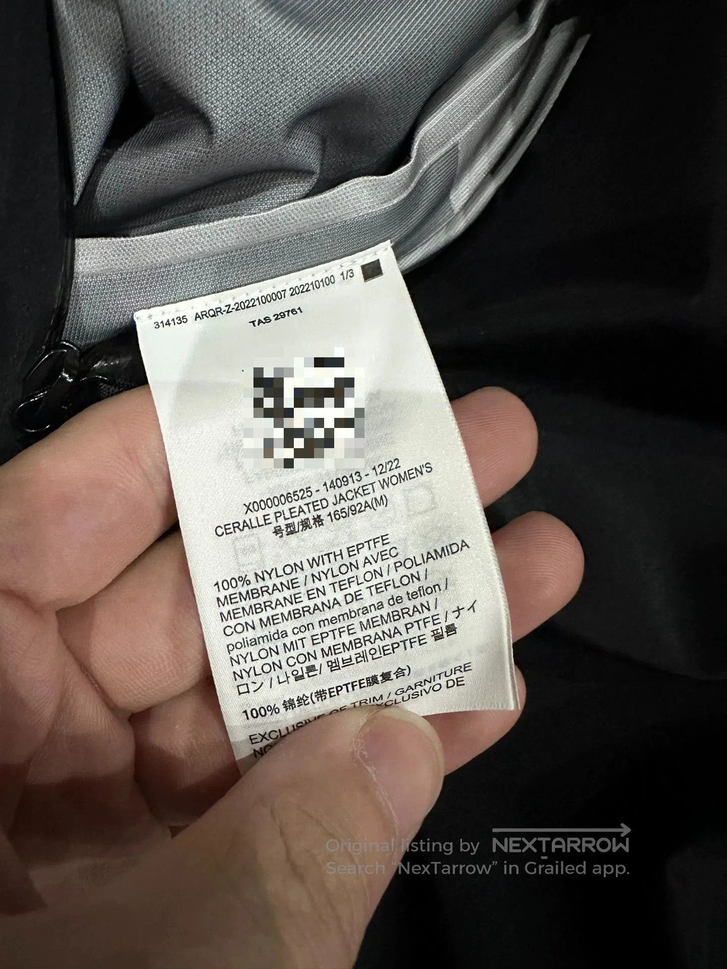 Arc'teryx Arc'teryx Veilance Arris Hooded Jacket. Size US M / EU 48-50 / 2 - 9 Thumbnail