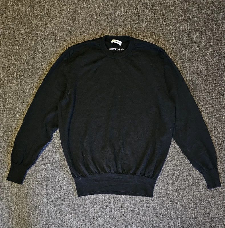 Balenciaga Balenciaga Men's Wool Sweater-yf Size US M / EU 48-50 / 2 - 1 Thumbnail