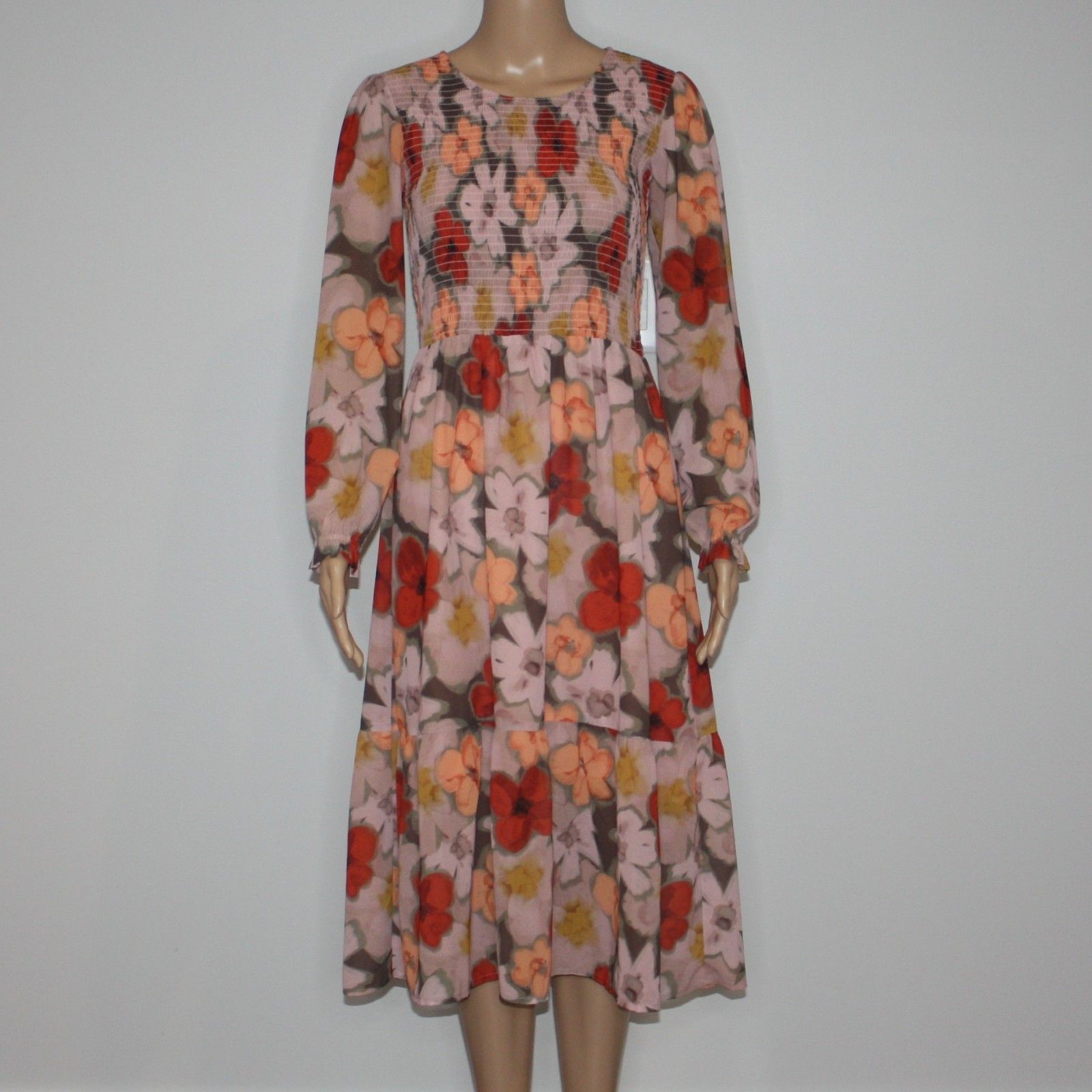 Other Mad About Style X Jilly Box Floral Print Grace Midi Dress Size S / US 4 / IT 40 - 1 Thumbnail