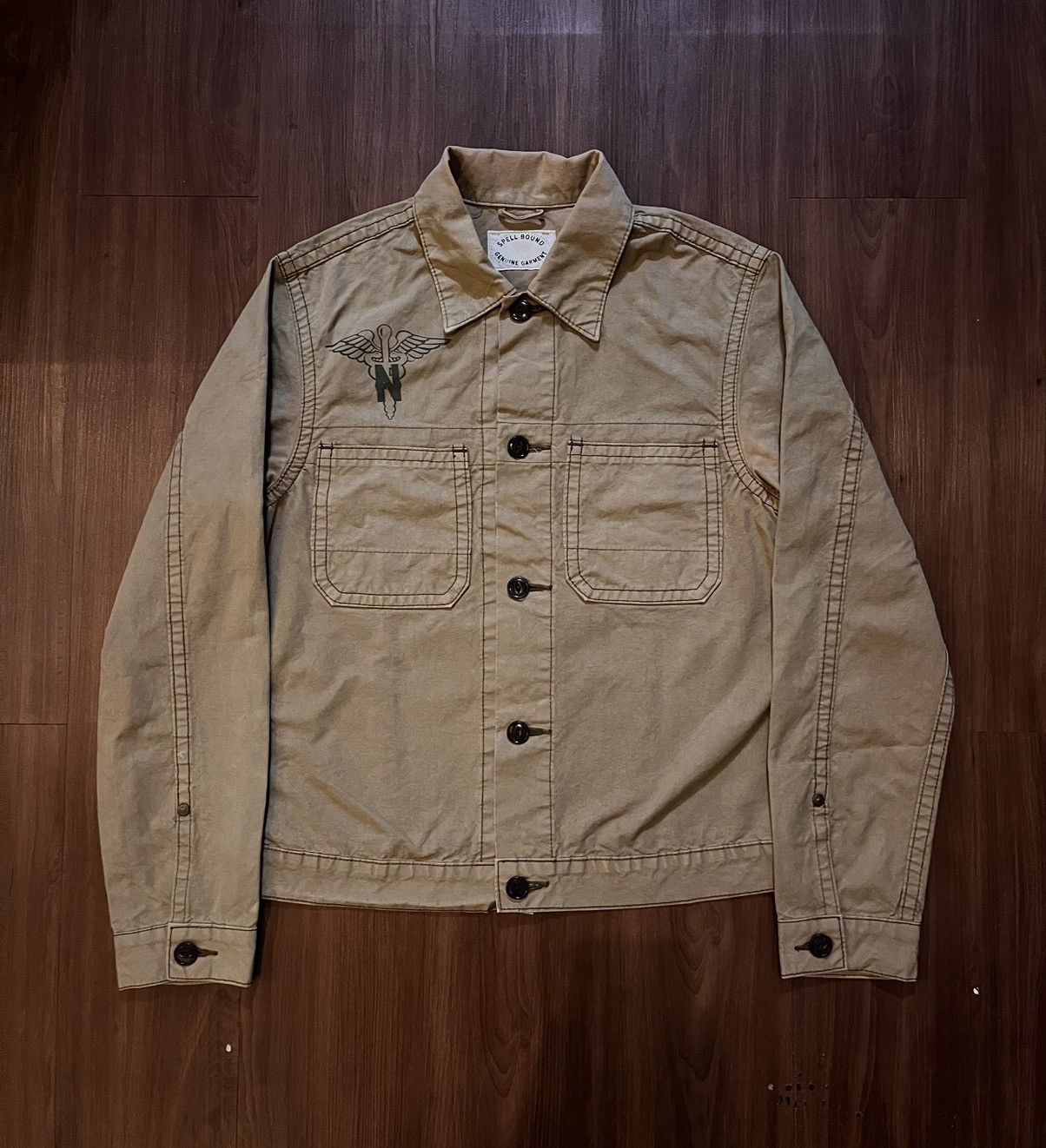 Japanese Brand × Spellbound Spellbound Canvas Jacket Size US S / EU 44-46 / 1 - 1 Thumbnail