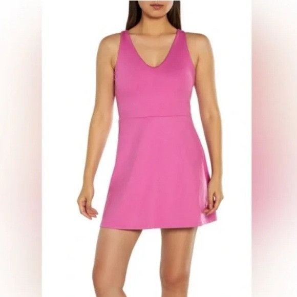 Gap NWOT GAP Fit Pink Sleeveless Athletic Dress Size XXL / US 16-18 / IT 52-54 - 1 Thumbnail