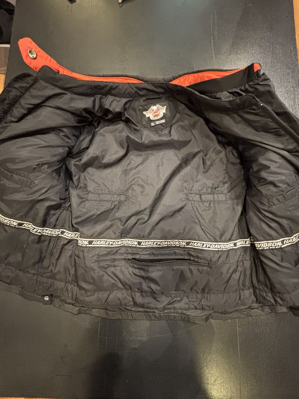 Harley Davidson Harley Davidson FXRG Padded Bike Jacket Size XL / US 12-14 / IT 48-50 - 5 Thumbnail
