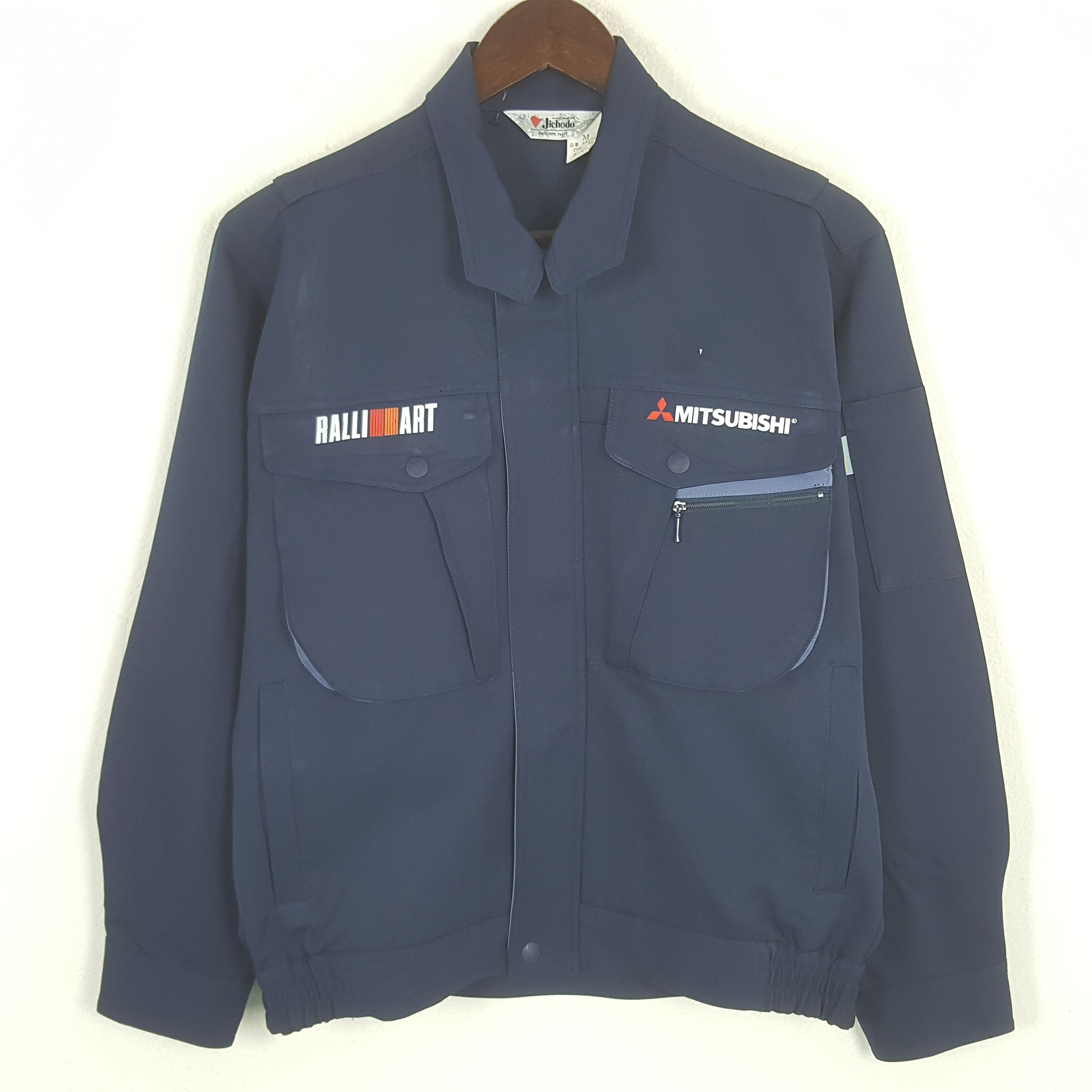 Japanese Brand × Vintage Vintage Mitsubishi Ralli Art Custom Worker Japan Jacket Size US S / EU 44-46 / 1 - 3 Thumbnail