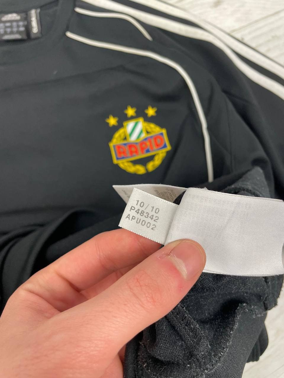 Adidas Vintage Adidas Rapid Vienna 2010 2011 Soccer Sweatshirt Y2K Size US M / EU 48-50 / 2 - 19 Thumbnail