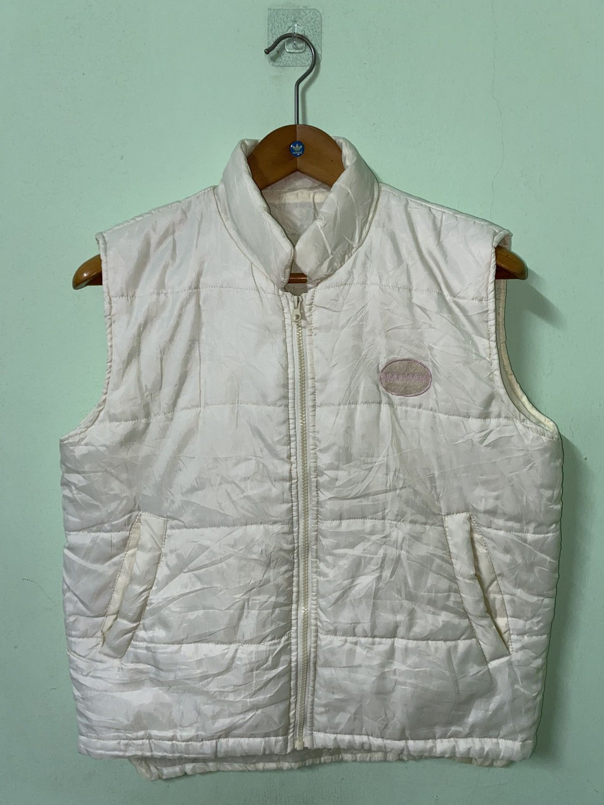 Balmain × Vintage Balmain Puffer Vests Jacket Size US L / EU 52-54 / 3 - 3 Thumbnail