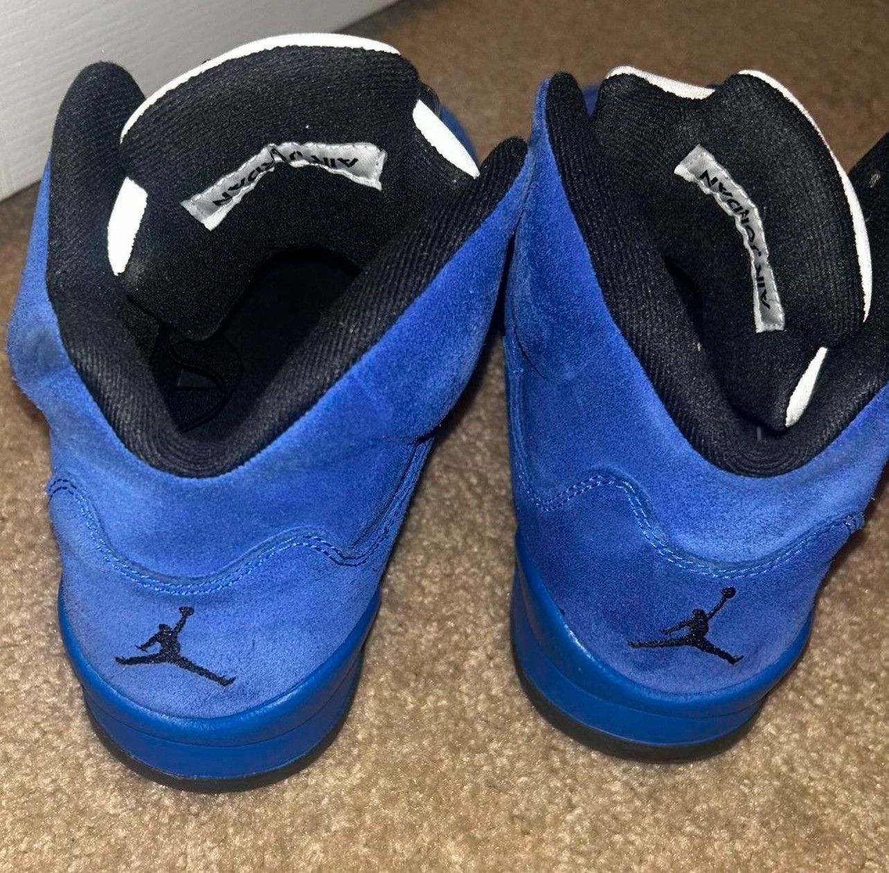 Jordan Brand Jordan 5 Retro “Blue Suede Size US 6.5 / EU 39-40 - 3 Thumbnail