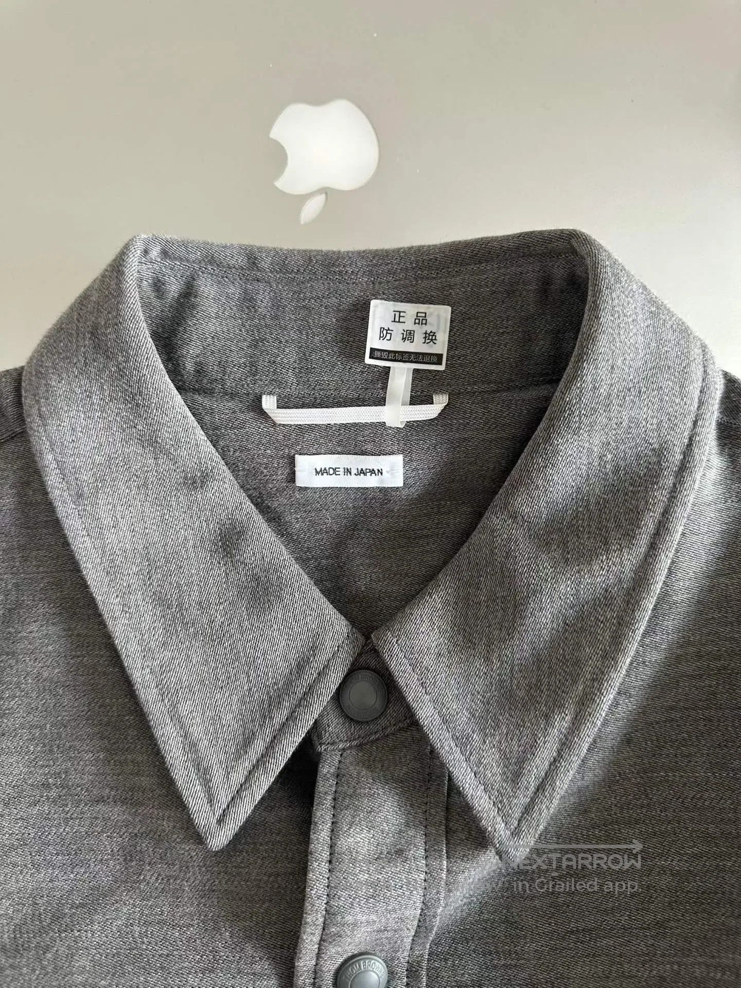 Thom Browne Thom Browne Wool Double Sleeve Logo Shirt Jacket| Size US L / EU 52-54 / 3 - 3 Thumbnail