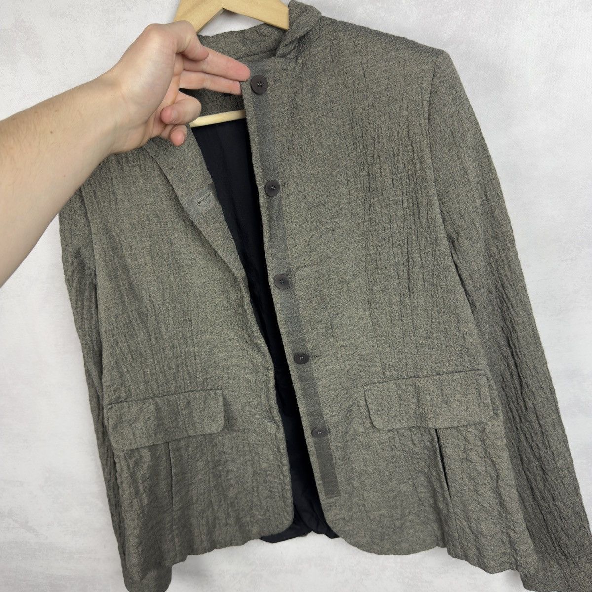 Annette Gortz Annette Gortz Kim Viscose Cotton Wool Blazer Jacket Size 38 Size XS / US 0-2 / IT 36-38 - 12 Thumbnail