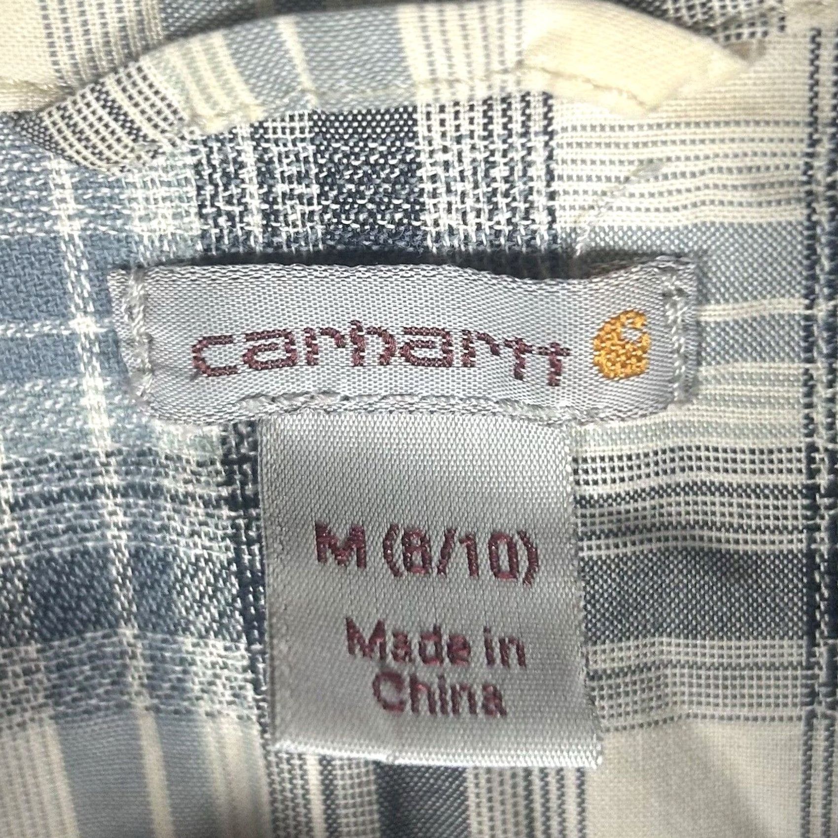 Carhartt Carhartt Shirt Womens M Plaid Long Sleeve Button-Up Workwear Size M / US 6-8 / IT 42-44 - 3 Thumbnail
