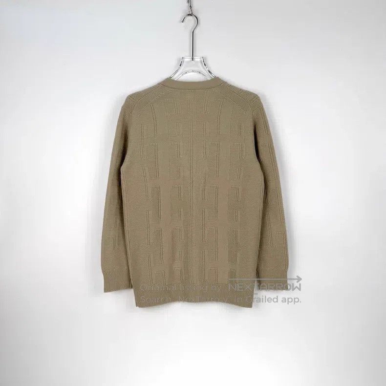 Hermes Hermes Khaki Full H Wool Cardigan Size XS / US 0-2 / IT 36-38 - 4 Thumbnail