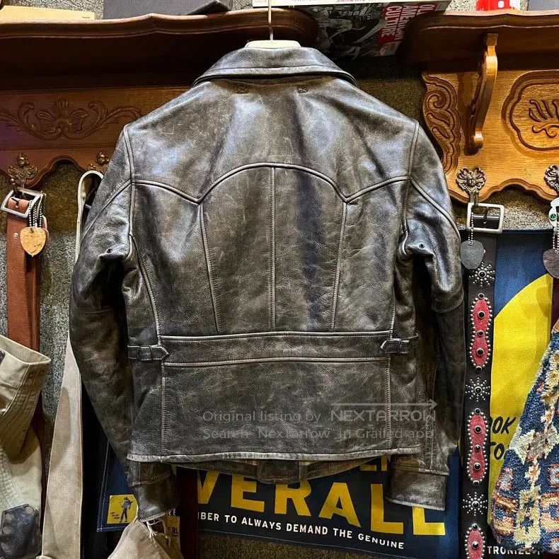 RRL Ralph Lauren RRL Leather Biker Jacket. Size US S / EU 44-46 / 1 - 2 Thumbnail
