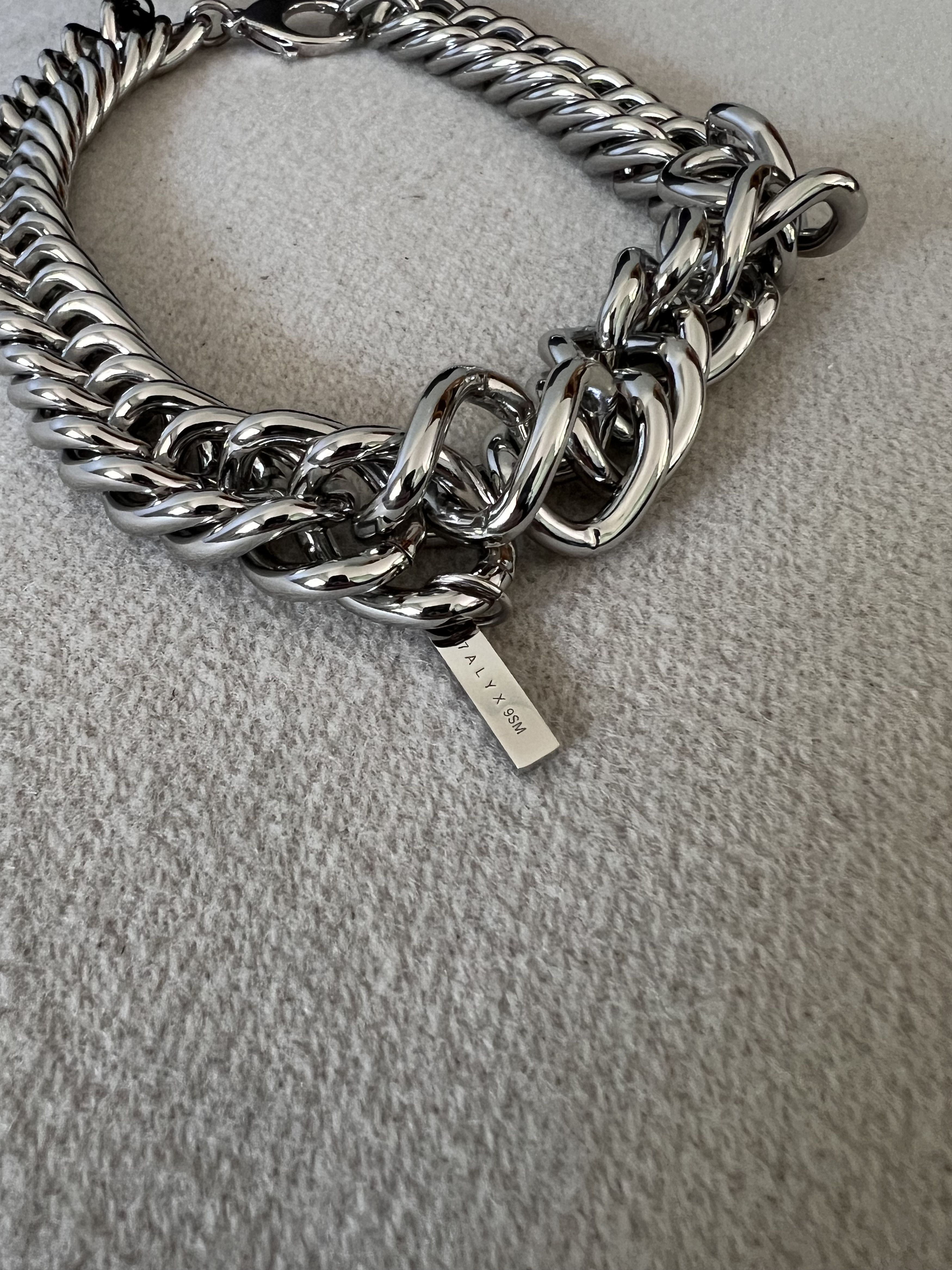 1017 ALYX 9SM 1017 Alyx 9SM Chunky Chain Necklace in Silver Size ONE SIZE - 4 Thumbnail