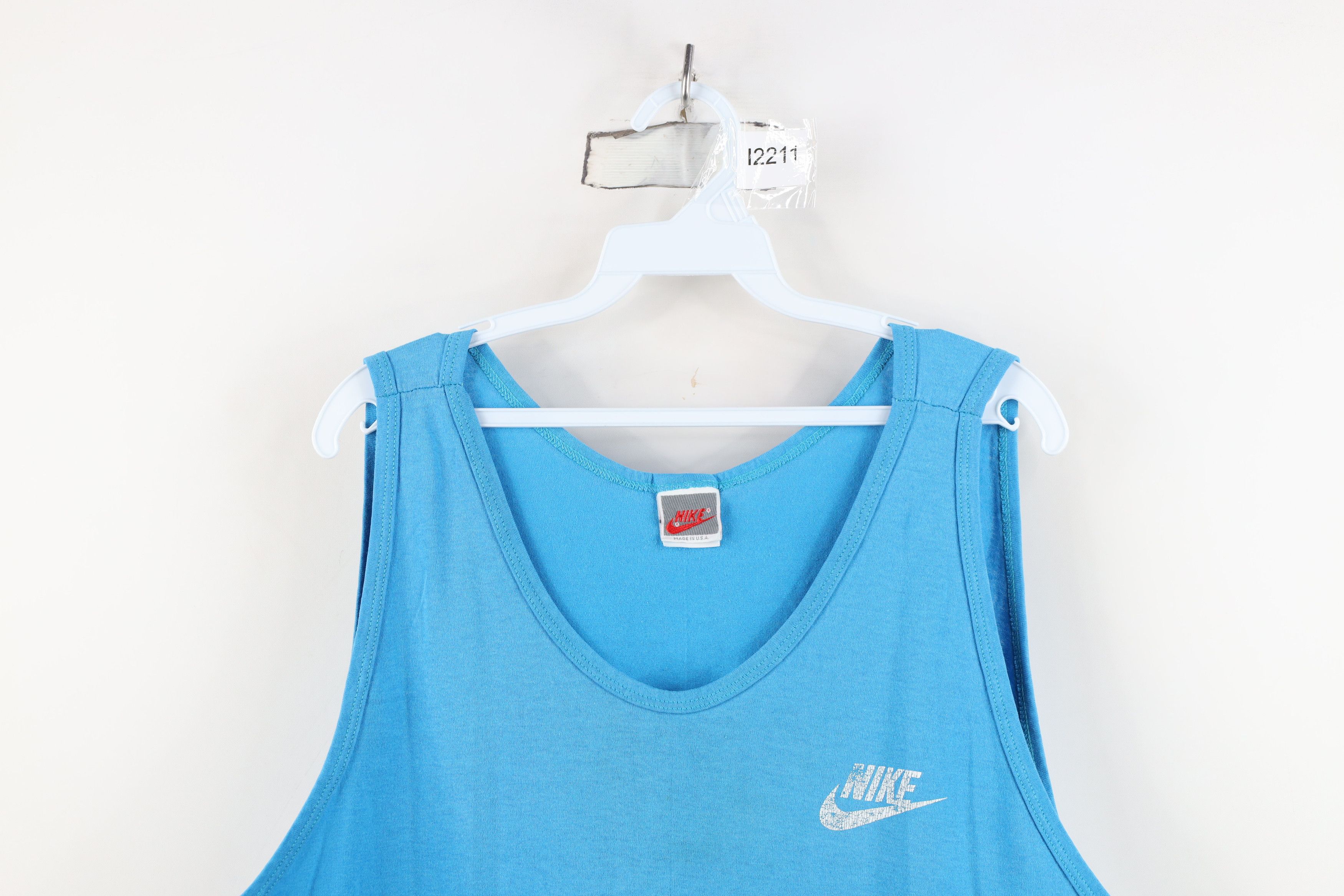 Nike Vintage 90s Nike Scott Mini Swoosh Tank Top T-Shirt USA Size US XXL / EU 58 / 5 - 2 Thumbnail