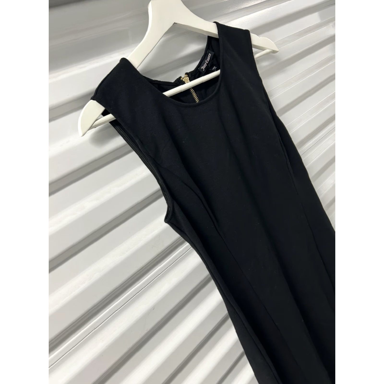 Juicy Couture Womens Juicy Couture Dress A-Line Sleeveless Scoop Neck Black 60s Floral Bow Zip Back RearZip Lined Size 0 Size XS / US 0-2 / IT 36-38 - 3 Thumbnail