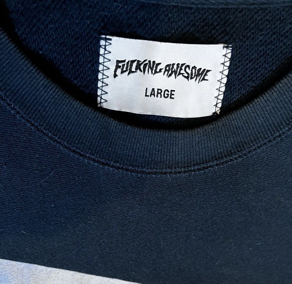 Fucking Awesome Louie Lopez Class Photo Navy Blue Crewneck Size US L / EU 52-54 / 3 - 3 Thumbnail