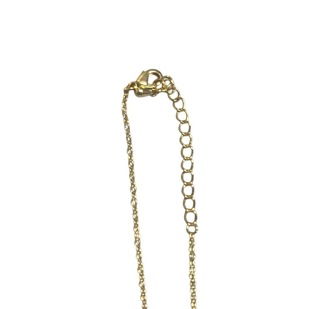 Other Evil Eye Gold Blue Bling Sunburst Adjustable Fashion Necklac Size ONE SIZE - 5 Thumbnail