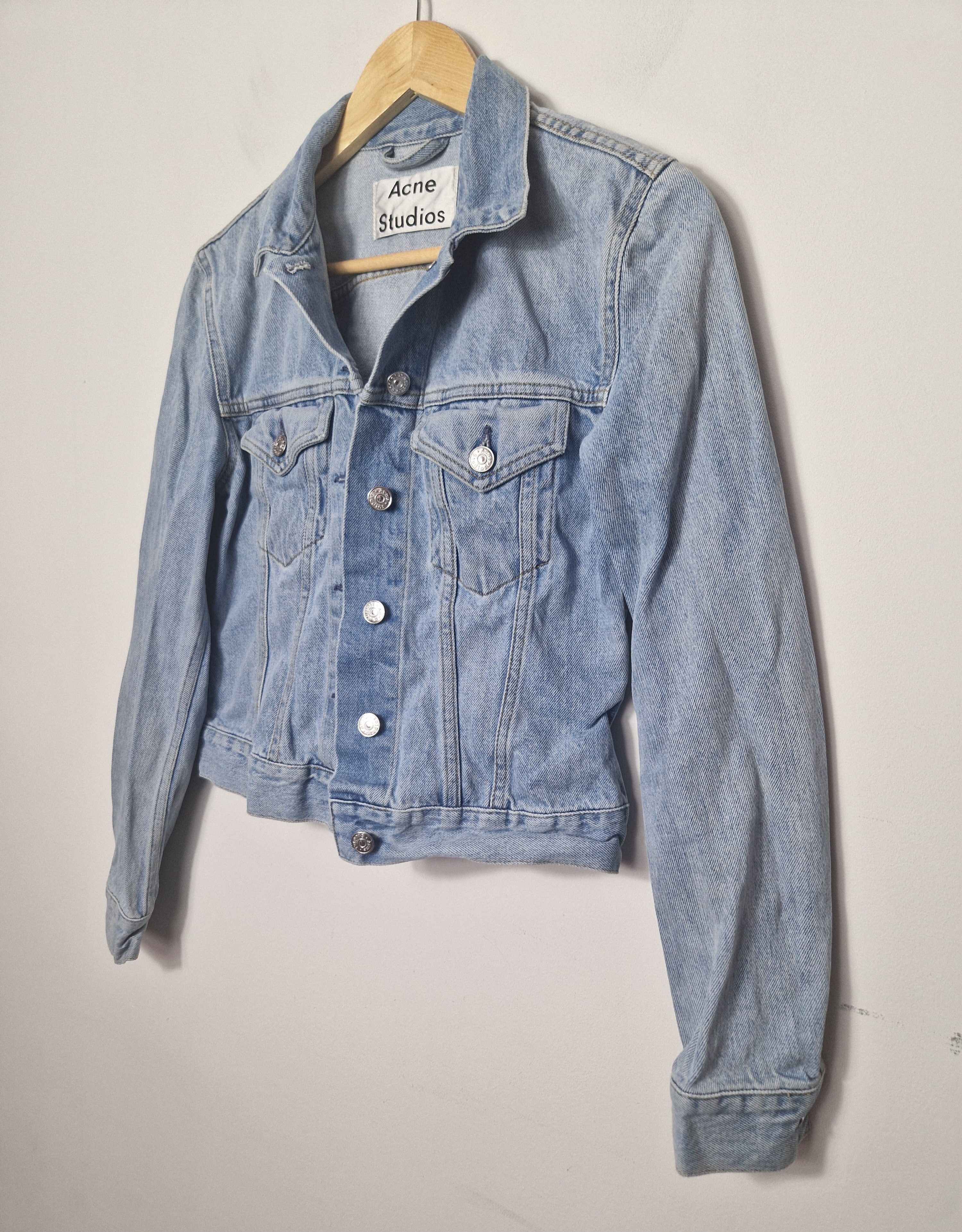 Acne Studios × Japanese Brand Acne Studios jean denim jacket Size S / US 4 / IT 40 - 2 Thumbnail