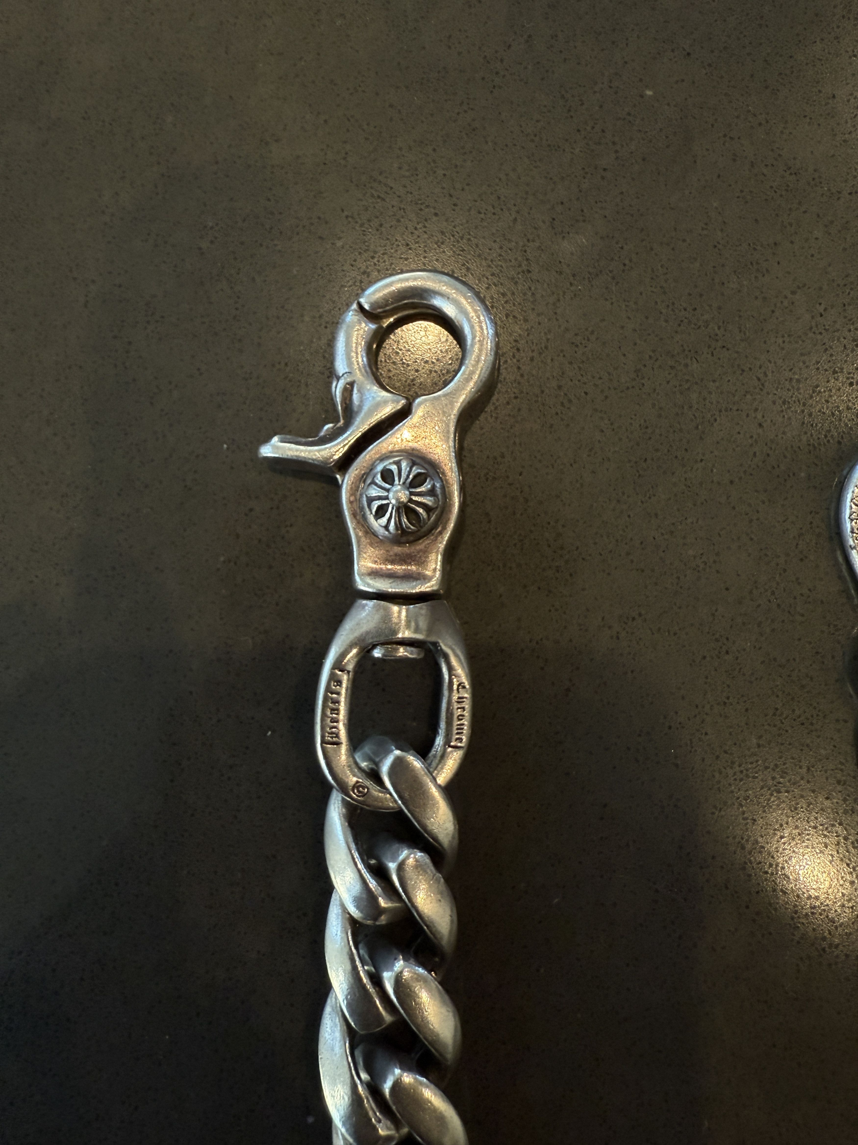Chrome Hearts Chrome Hearts Classic 1 Clip Short Wallet Chain Size 34 - 3 Thumbnail