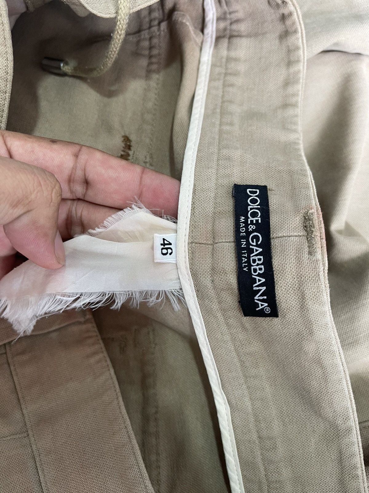 Dolce & Gabbana 2000s Dolce & Gabbana 3D Cargo Pants Size US 32 / EU 48 - 22 Thumbnail