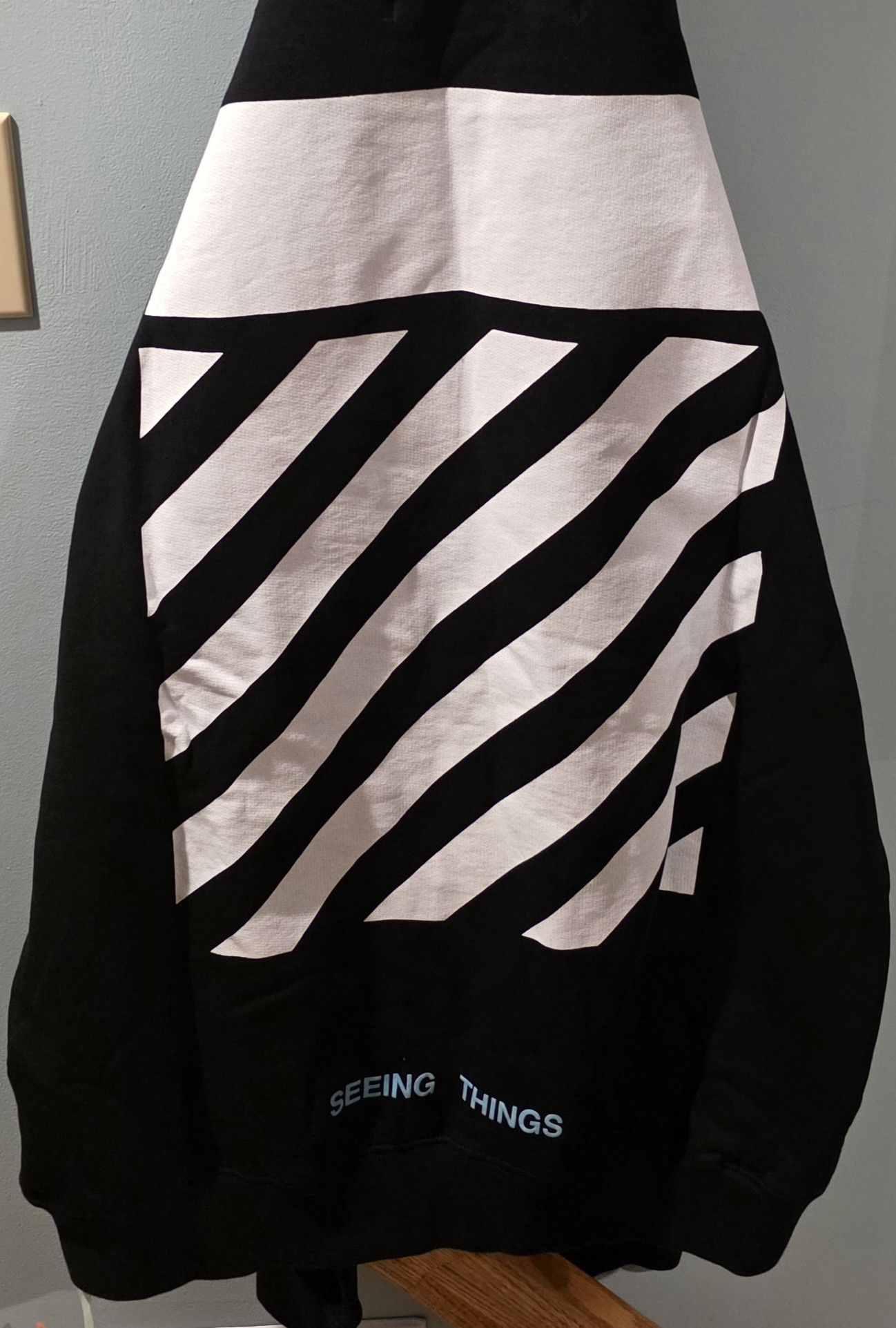 Off-White Off-White Caravaggio Seeing Things Men's Hoodie DSWT Size US XL / EU 56 / 4 - 2 Thumbnail
