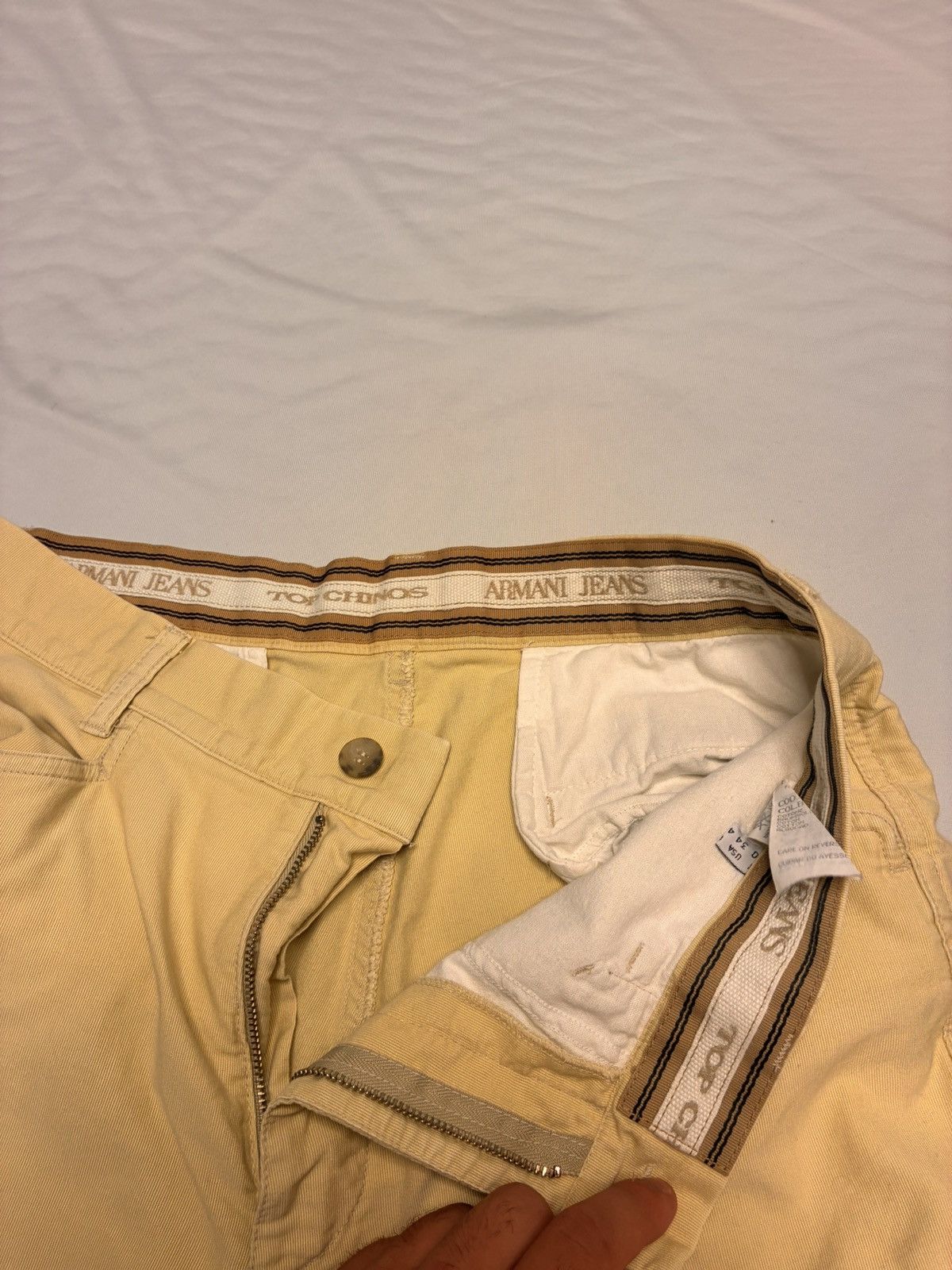 Armani Armani khaki pants Size US 34 / EU 50 - 3 Thumbnail
