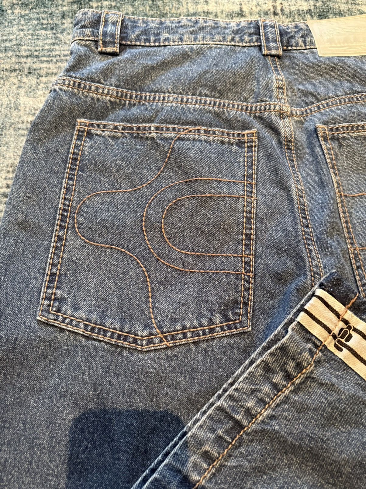 Eytys EYTYS Blue Denim Jeans Size US 30 / EU 46 - 4 Thumbnail