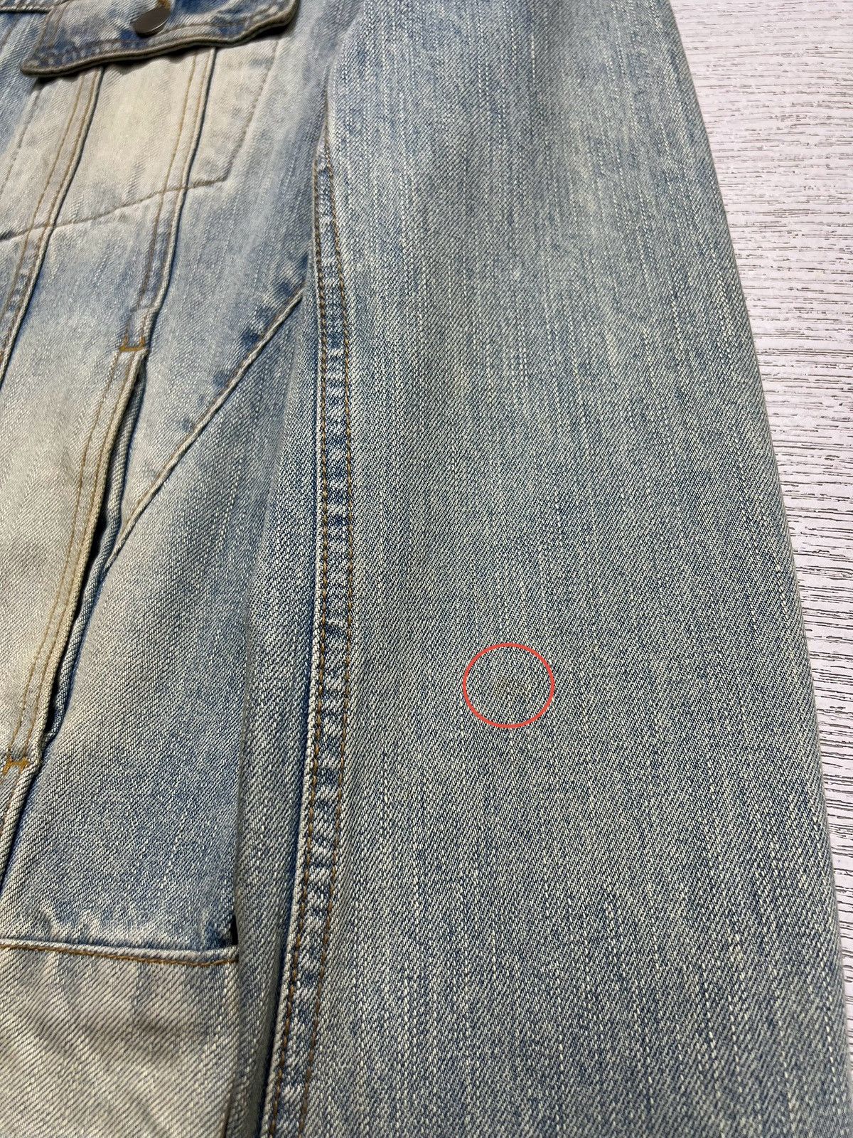 Balmain Balmain - Christophe Decarnin - Vintage Washed Denim Jacket Size US L / EU 52-54 / 3 - 10 Thumbnail