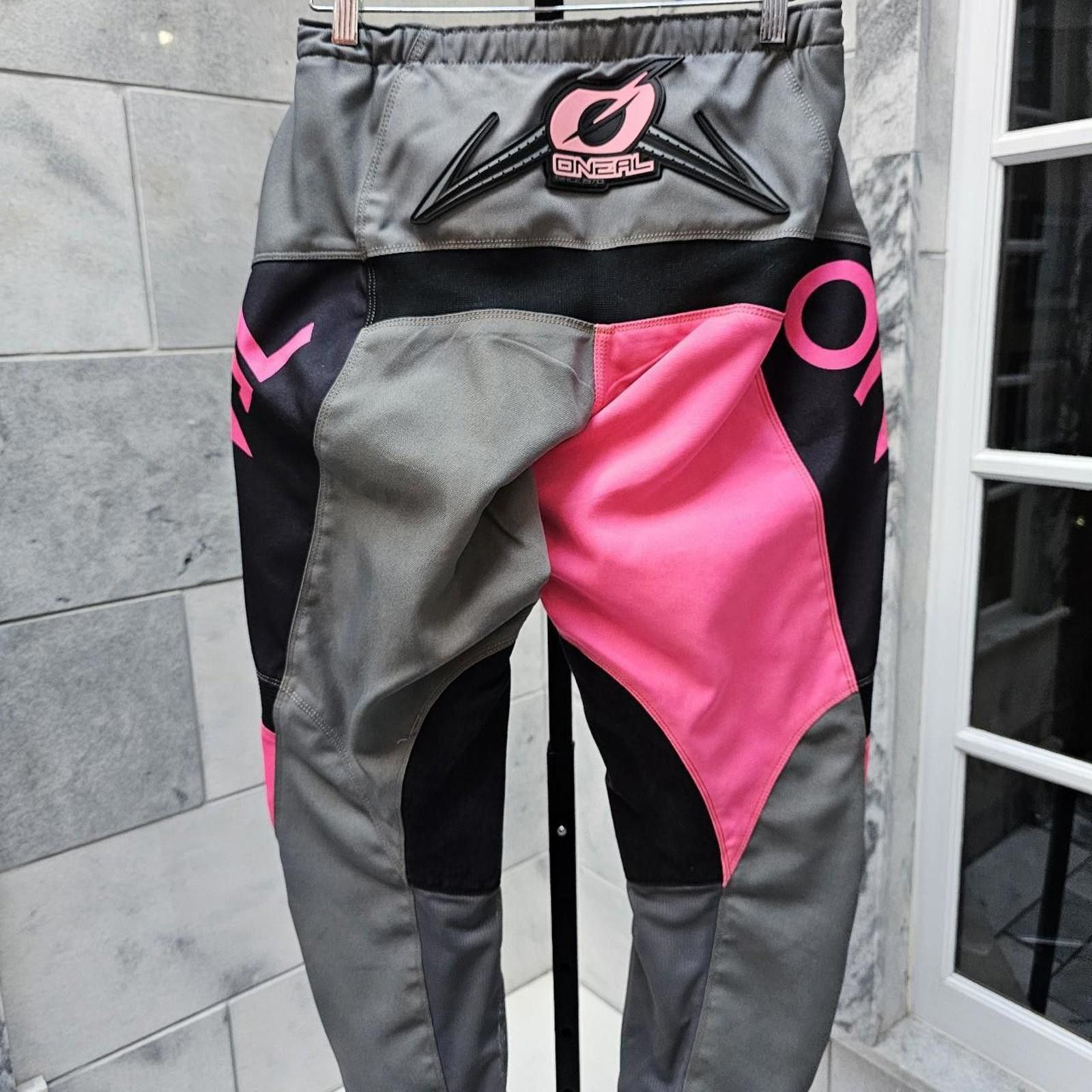 O'Neill O'Neal MX Pants - Black & Pink Size 28" / US 6 / IT 42 - 4 Thumbnail