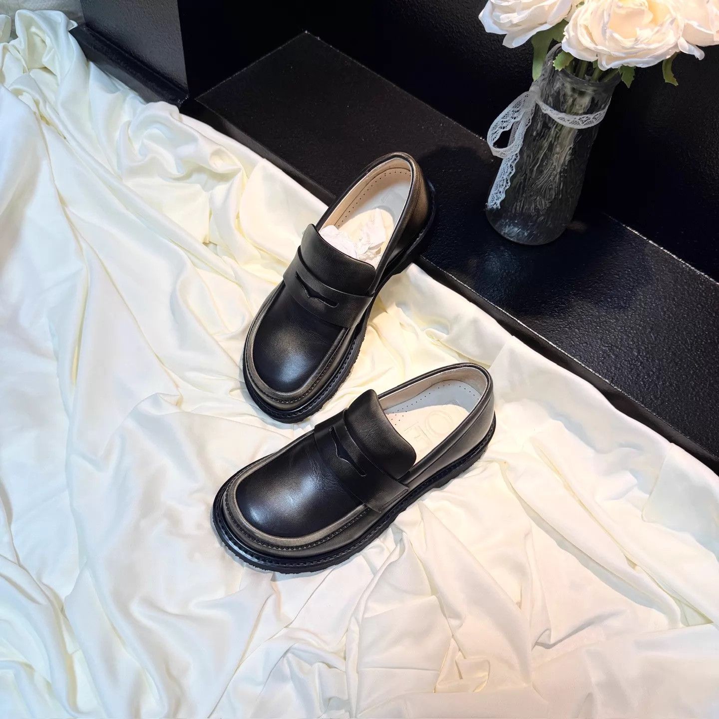 Loewe LOEWE Metallic Copper Low Heel Loafers EU36 New Size US 5.5 / IT 35.5 - 1 Thumbnail