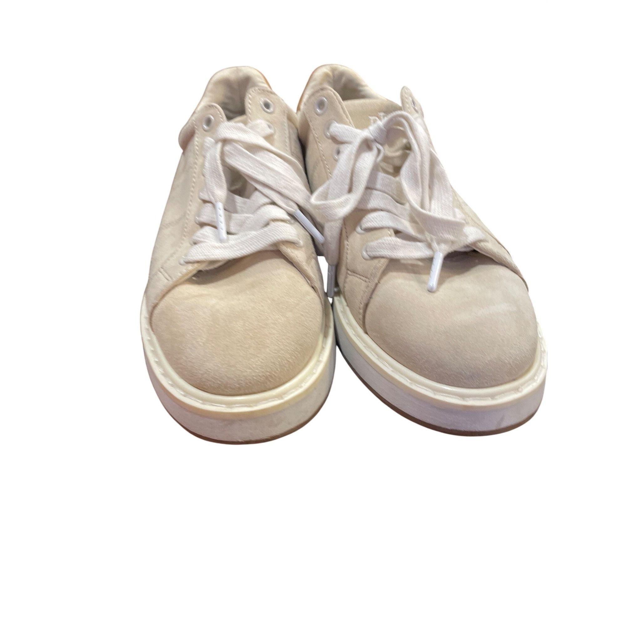 Ralph Lauren Ralph Lauren Lauren Angeline wms beige sheep leather sneaker Size US 7.5 / IT 37.5 - 19 Thumbnail