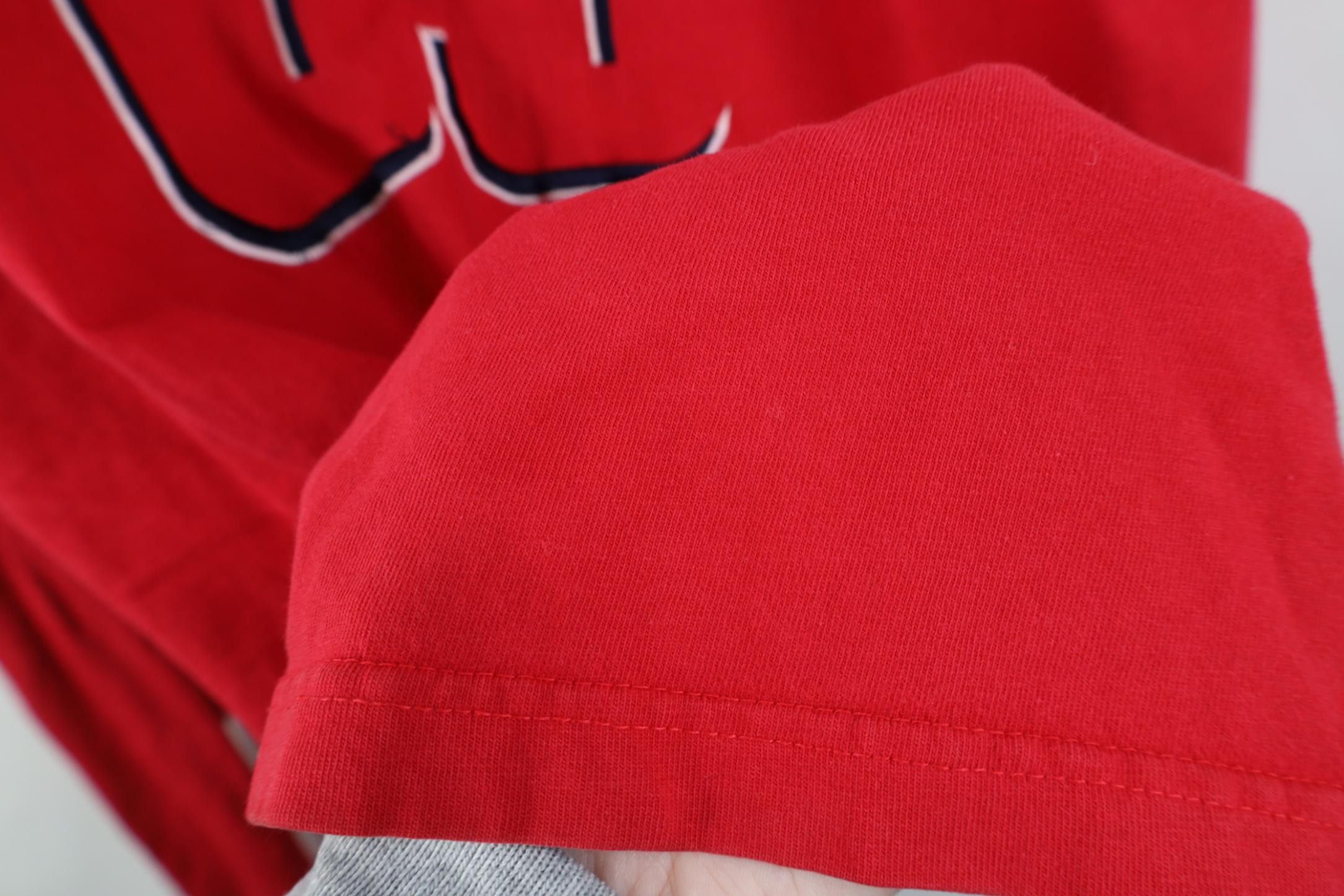 Fubu Vintage 90s Y2K FUBU Fit Long Sleeve T-Shirt Red Cotton Size US XXL / EU 58 / 5 - 11 Thumbnail