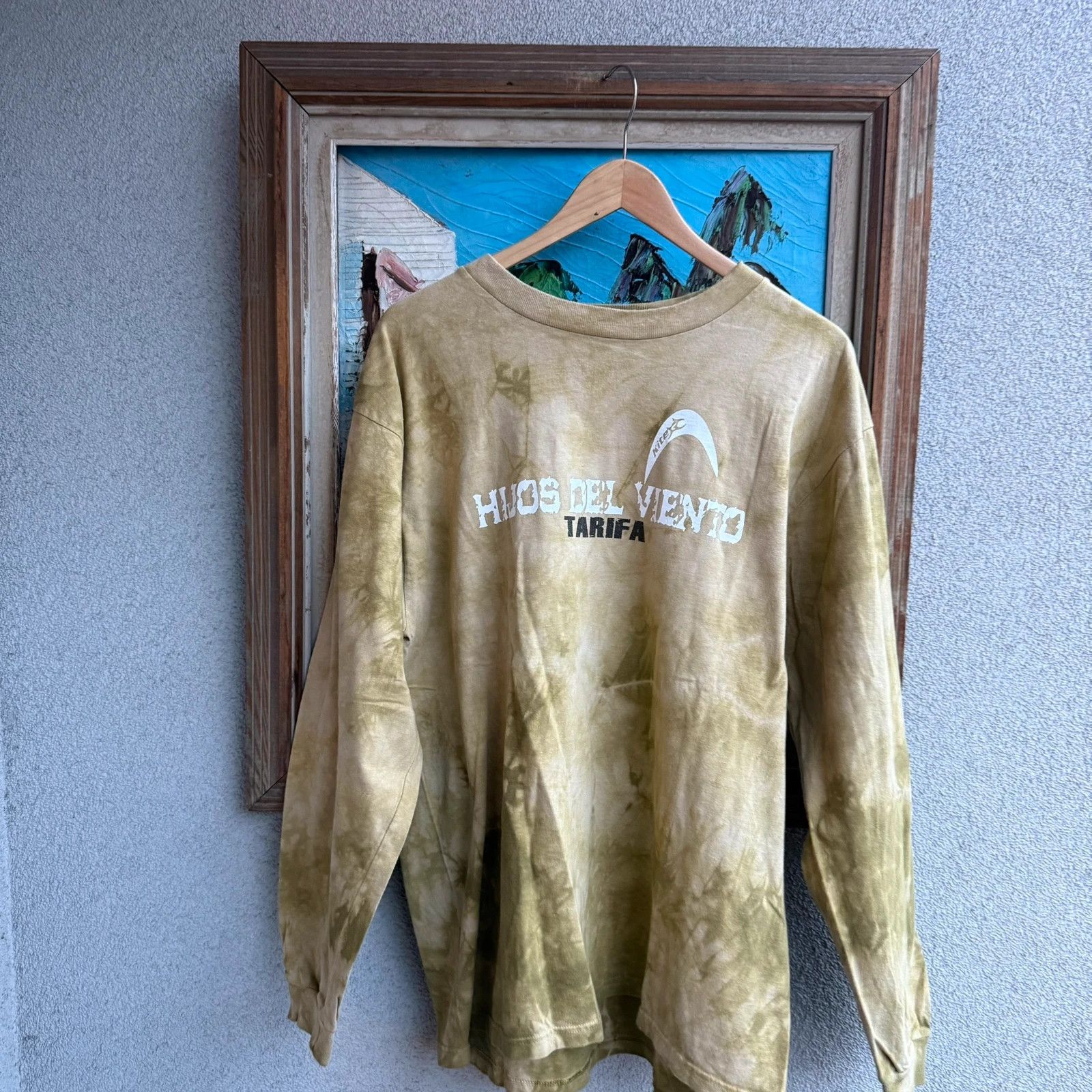 Vintage Vintage 90s Longsleeve T shirt Tee Acid Printed Graphic Size US M / EU 48-50 / 2 - 3 Thumbnail