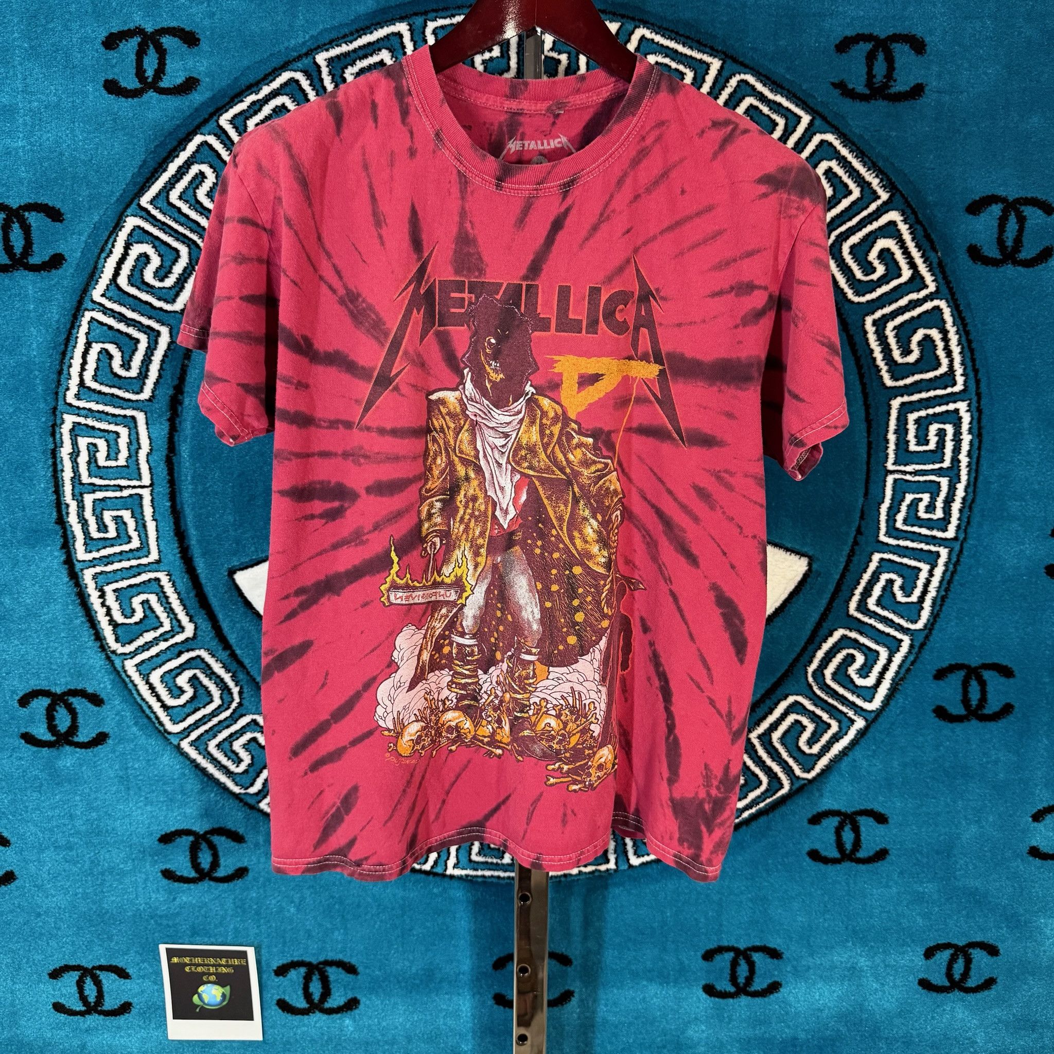 Metallica TIE-DYE “I DUB THE UNFORGIVEN” S/S T SHIRT Size US M / EU 48-50 / 2 - 2 Thumbnail