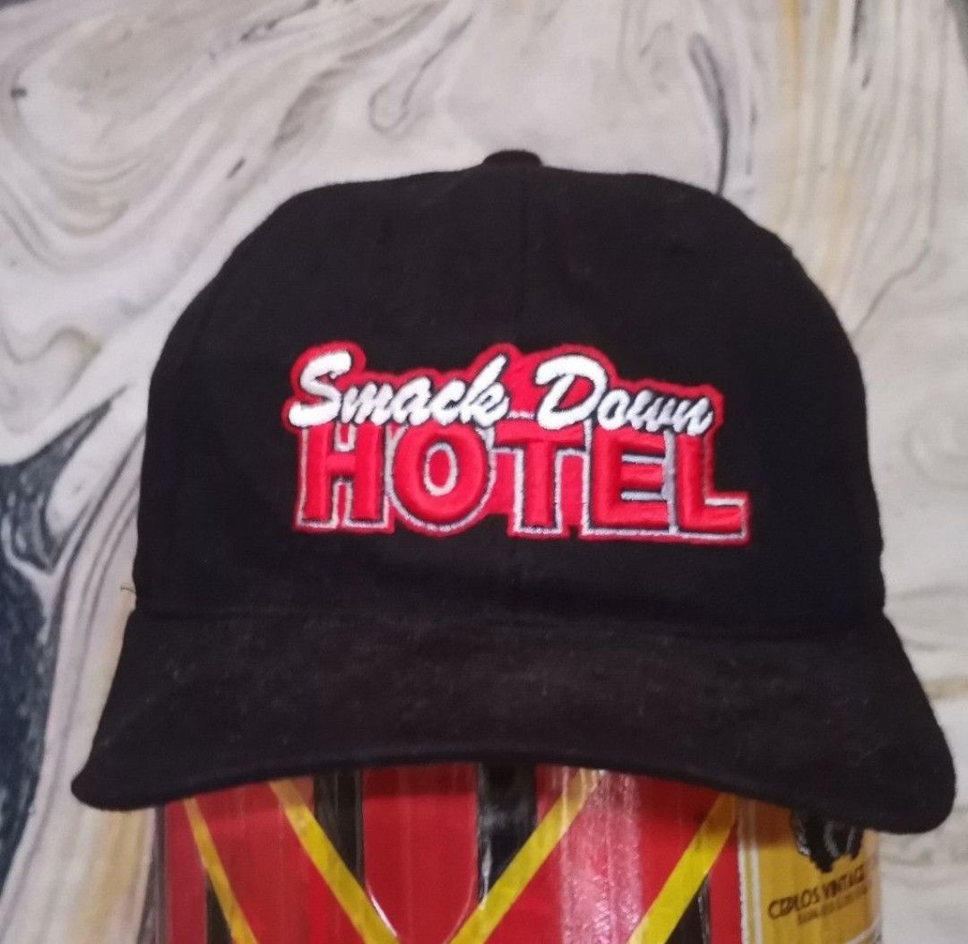 Cap wwf smackdown hotel the rock vintage 90s