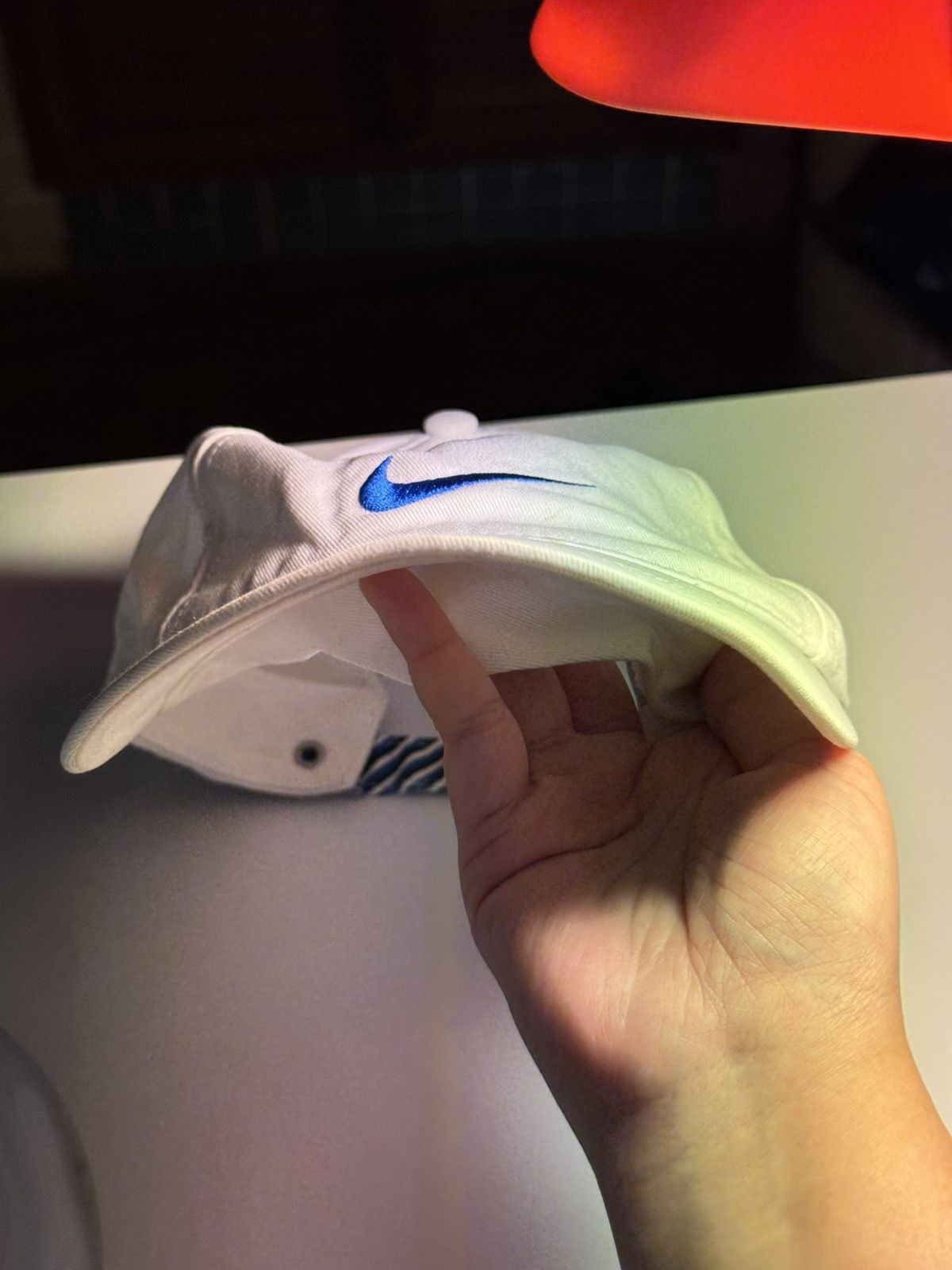 Nike Vintage Inter Milan 00's T90 Nike Cap Size ONE SIZE - 7 Thumbnail
