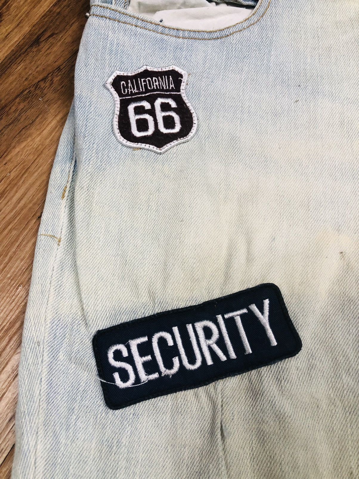 Other HUCOM Vintage Y2K Military Patchwork Jeans (37) Size 35" - 7 Thumbnail
